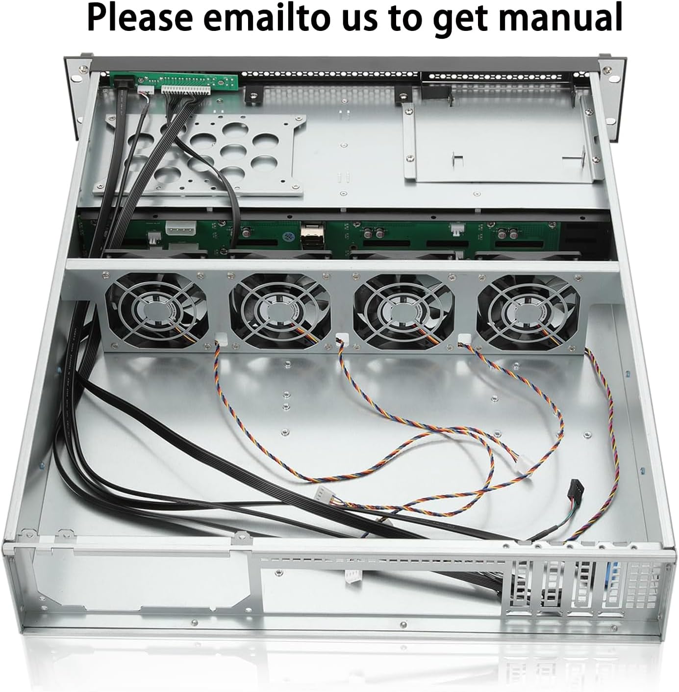 RackChoice 2U Server case 6Gbps hot swap 8 Bays M-ATX Mini-ITX