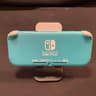 Nintendo Switch Lite Blue With Grip Case And Accessories