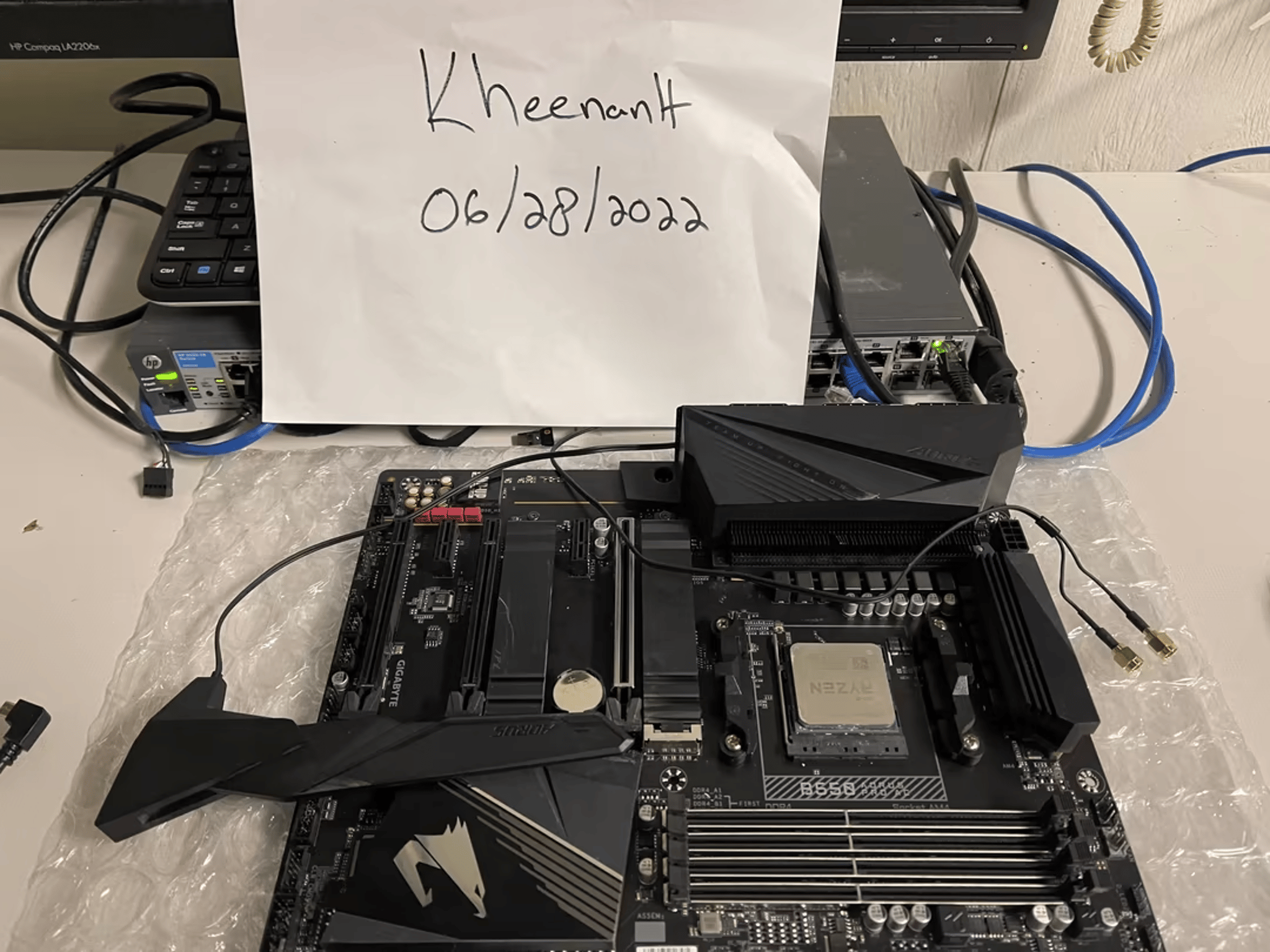 GIGABYTE B550 AORUS PRO AC AM4 AMD B550 ATX