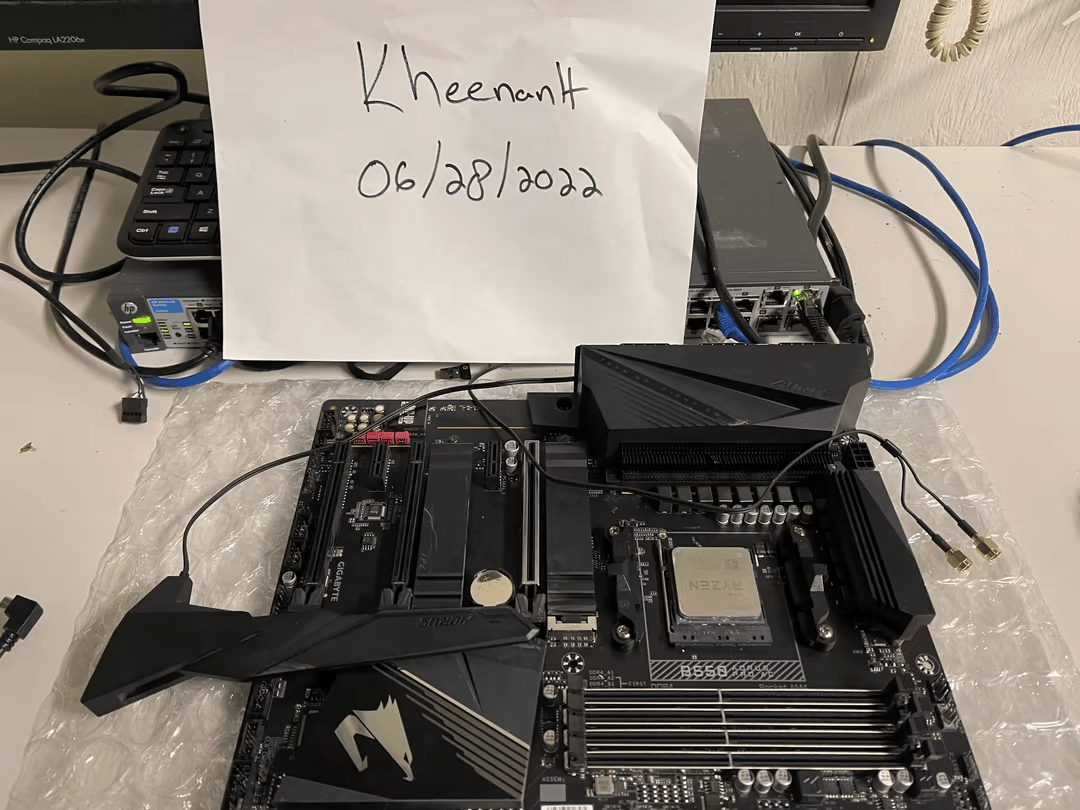 GIGABYTE B550 AORUS PRO AC AM4 AMD B550 ATX