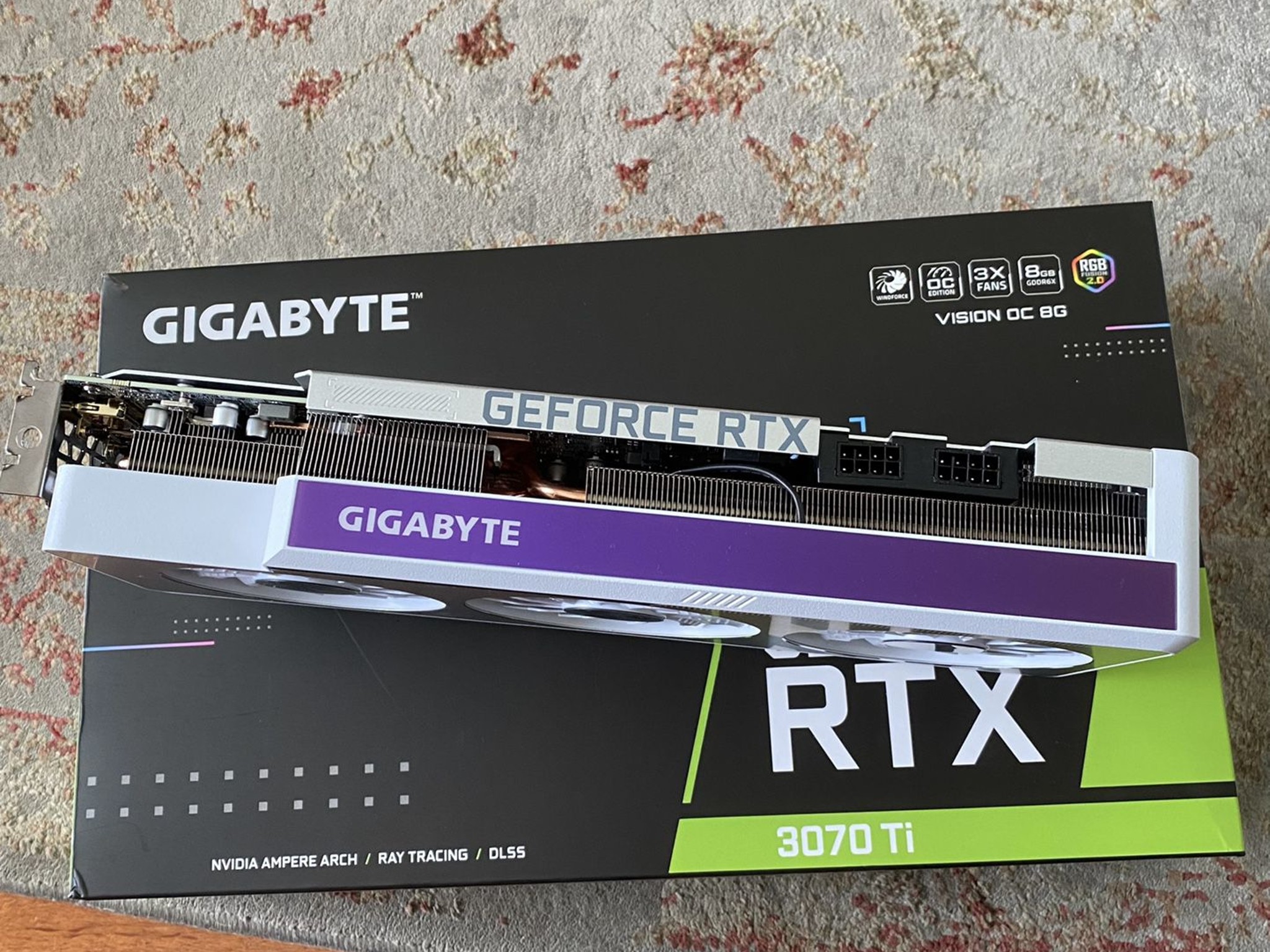 Nvidia Gigabyte GeForce RTX 3070 Ti Vision 8G OC