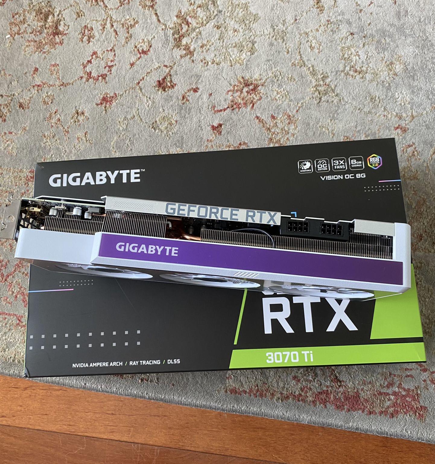Nvidia Gigabyte GeForce RTX 3070 Ti Vision 8G OC
