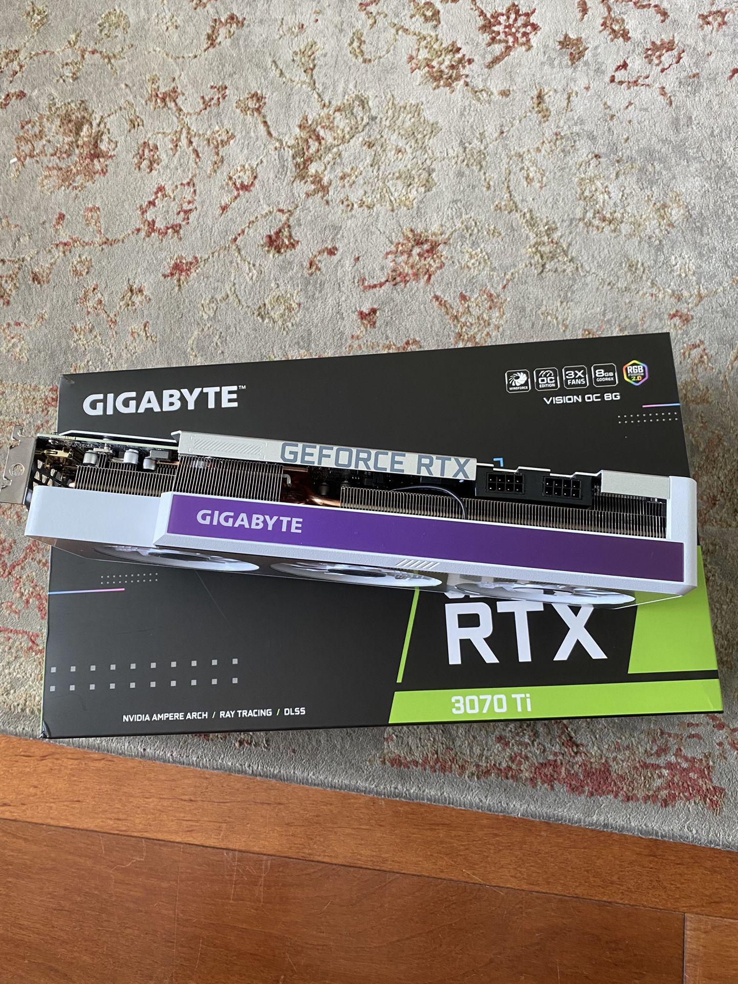 Nvidia Gigabyte GeForce RTX 3070 Ti Vision 8G OC