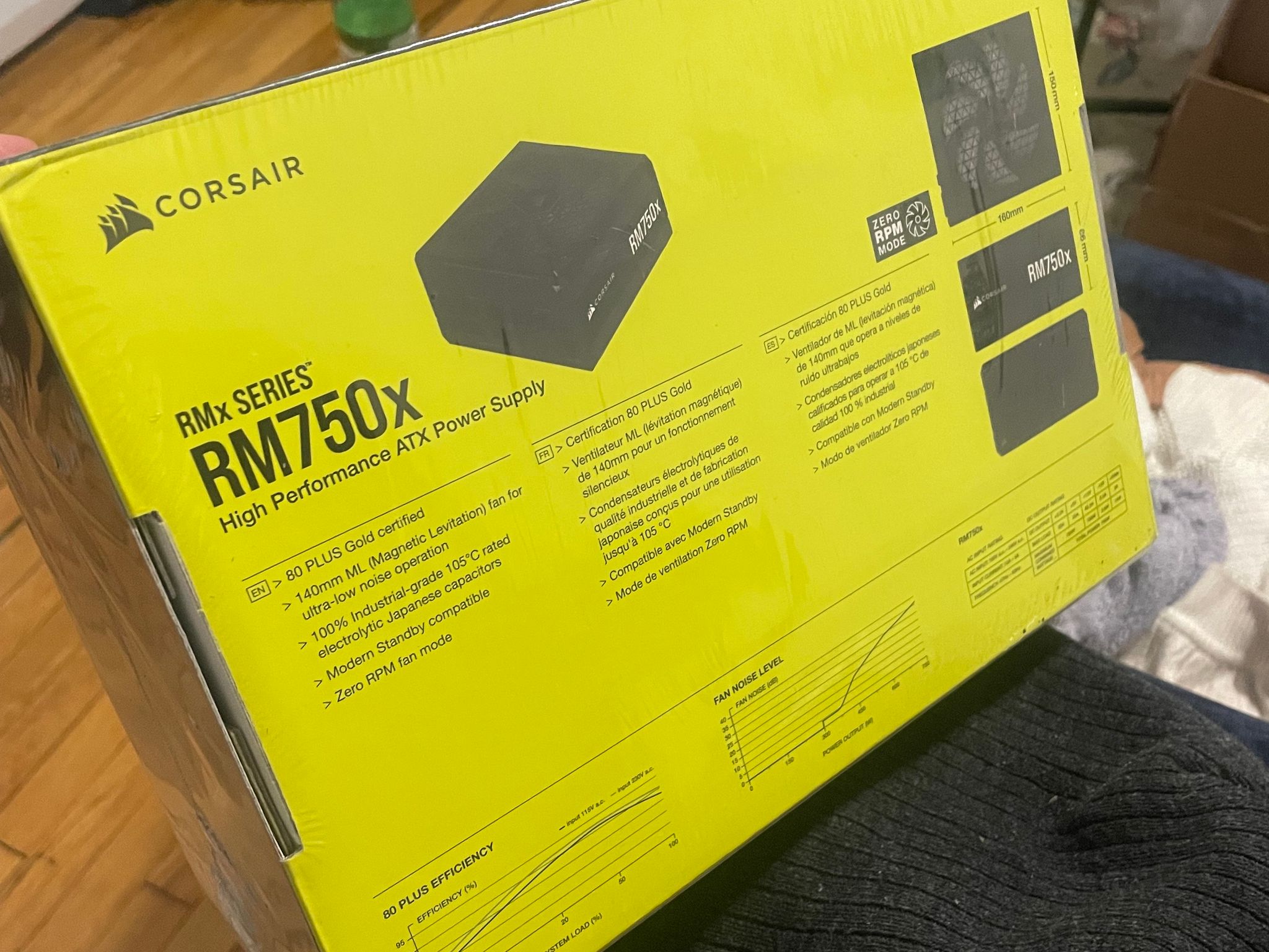 BRAND NEW PSU 750X for ATX PCs - NEVER OPENED, STILL IN BOX!!