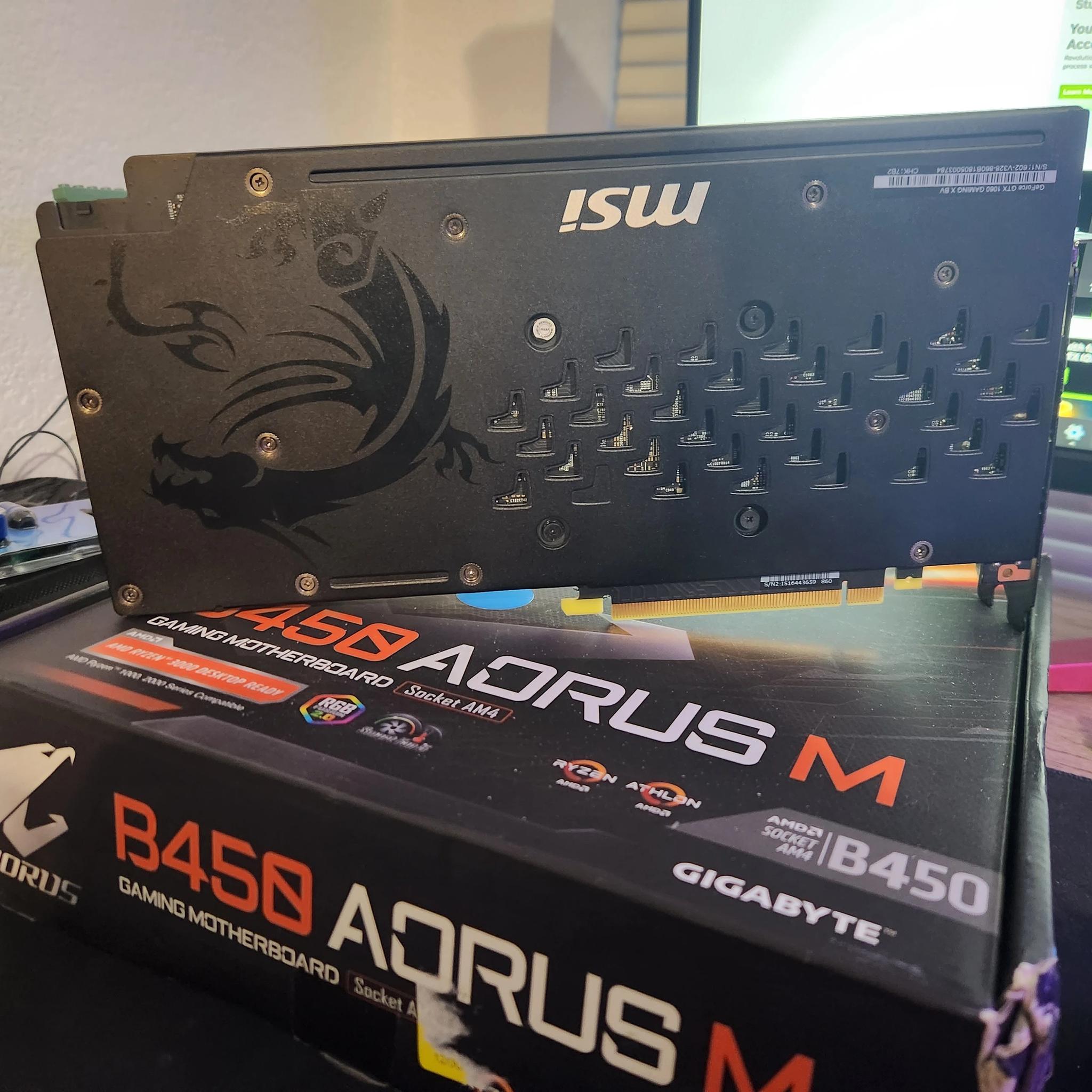 MSI Gtx 1060 6gb gaming x