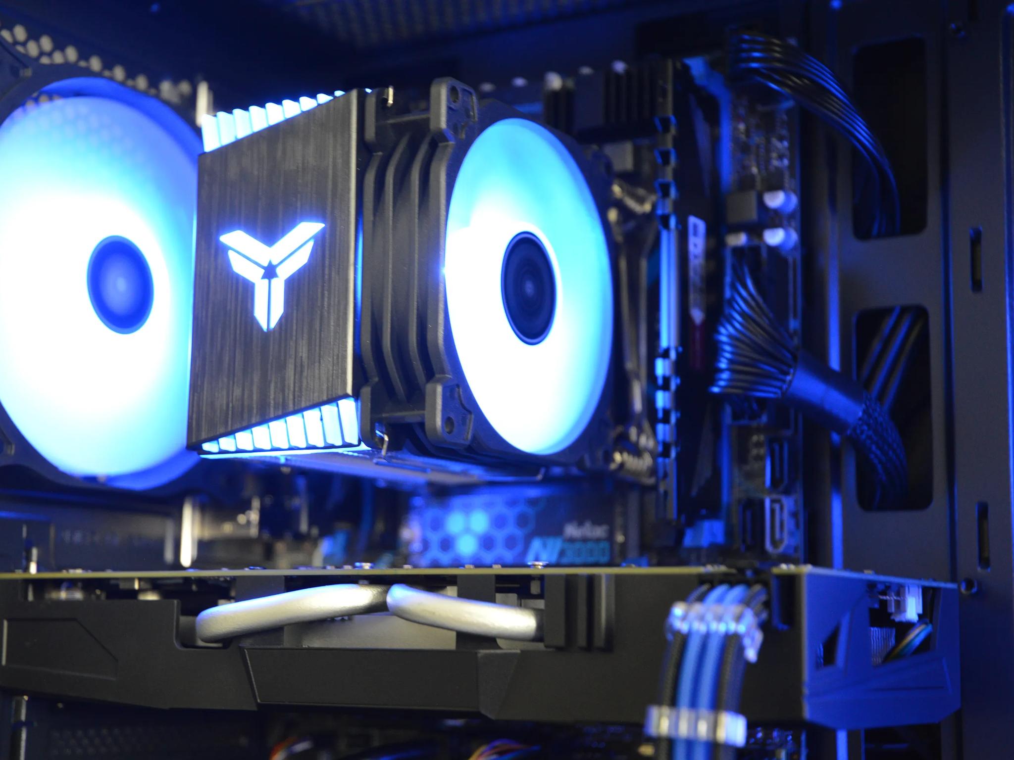 🔵⚫️| RX 580 8GB | INTEL XEON E5 2670 V3 | 16GB DDR4 RAM | 1TB NVME SSD | Midnight Ocean |