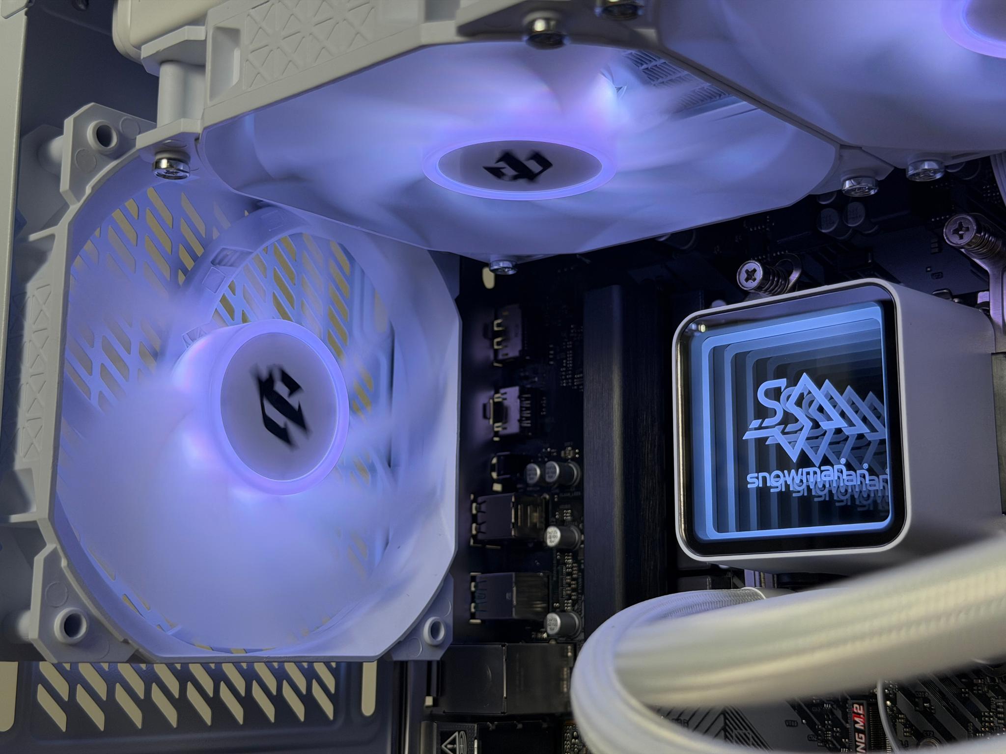 ❄️White Gaming PC | Ryzen 5 7500f, RTX 4060 Ti, 16GB RAM, 1TB SSD ❄️ - WiFi + Bluetooth