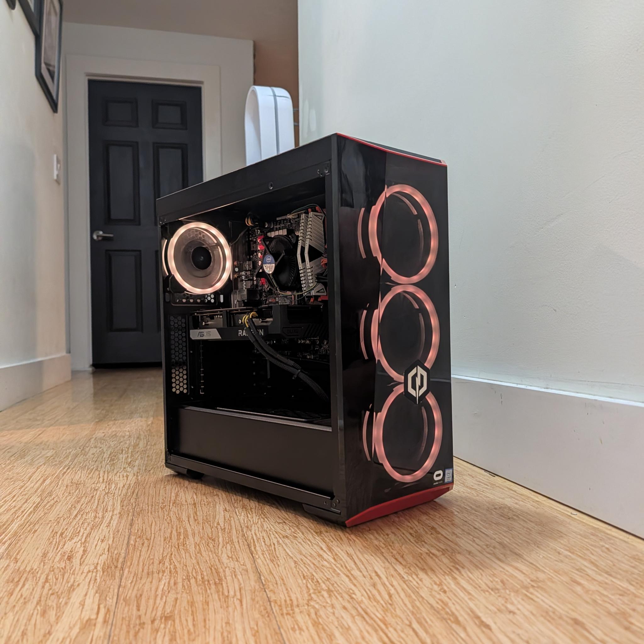 Custom CyberPower Gaming PC | RX 6600 | I7 8700 | 16GB | 1TB NVME | Windows 11 |