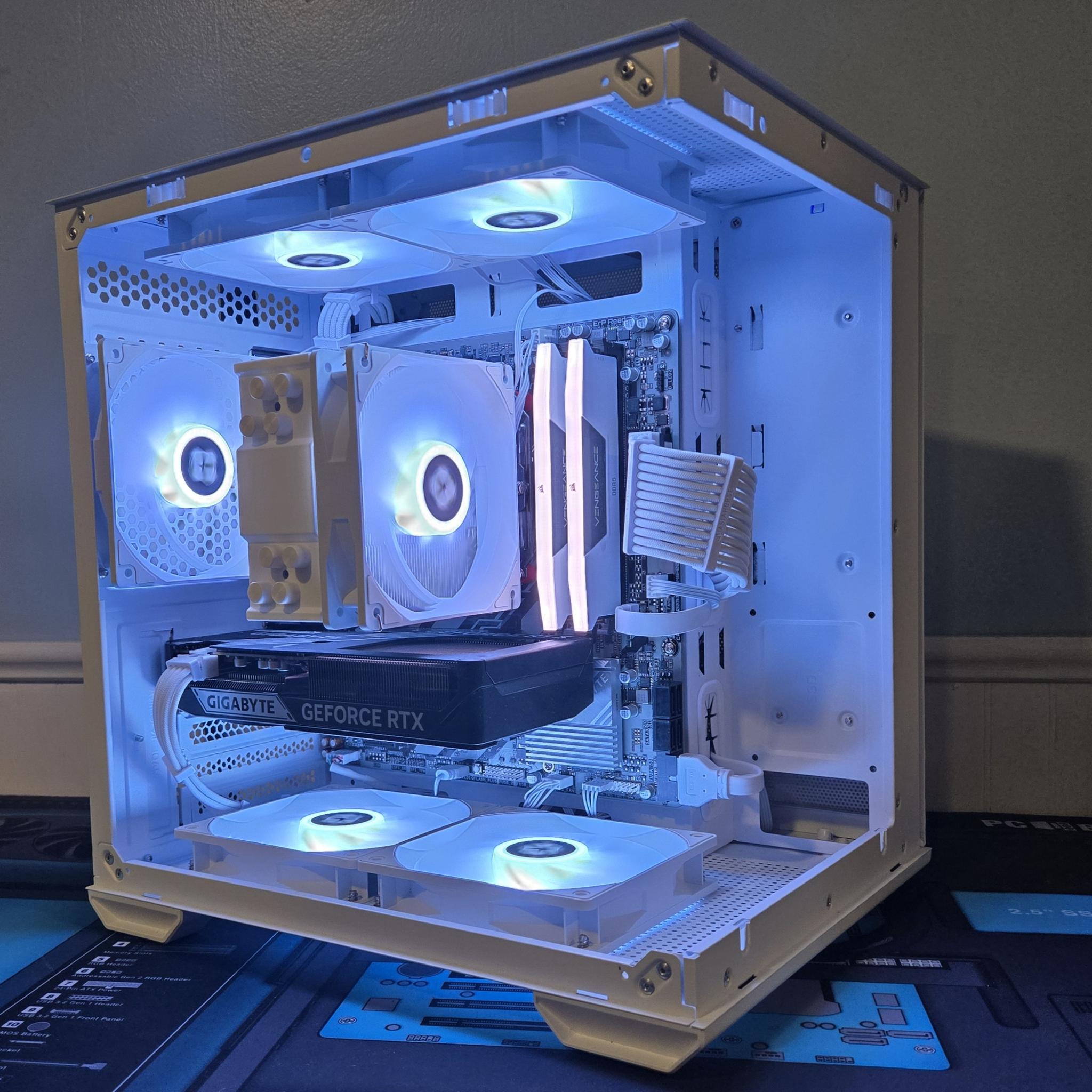 🎮Compact 1080p/1440p PC🖥️|Ryzen 5 9600X|RTX 5060TI 16GB|1TB NVME|32GB DDR5|Wifi/Bt|Win 11 | 🎮🖥️