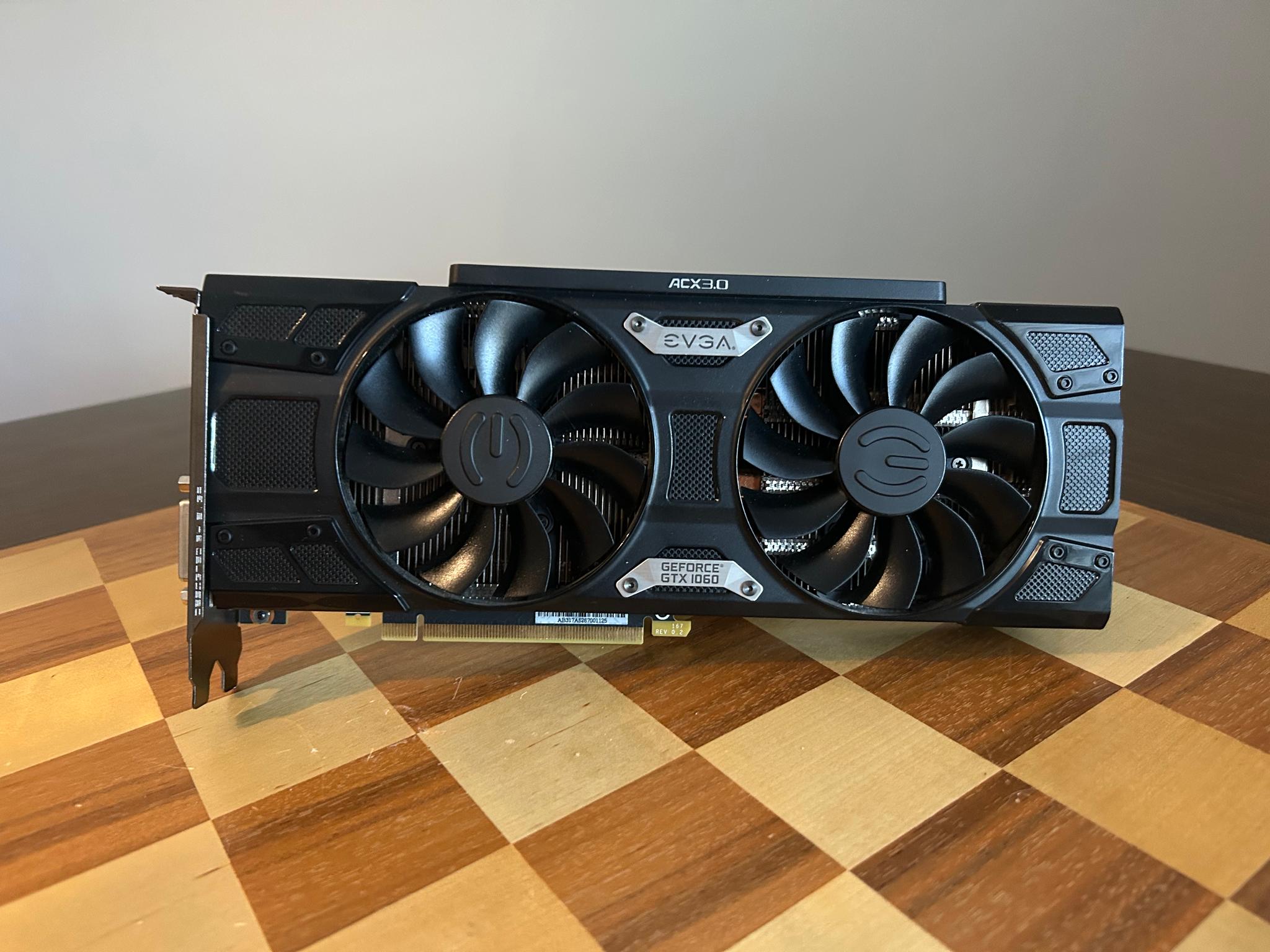 EVGA GTX 1060 6GB SSC Graphics Card