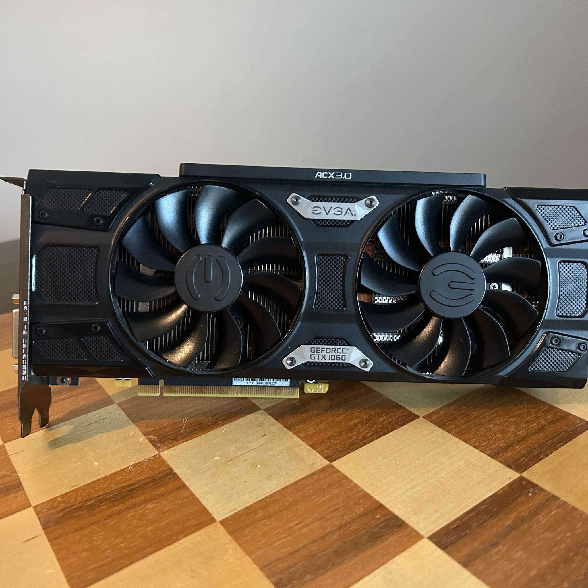 EVGA GTX 1060 6GB SSC Graphics Card