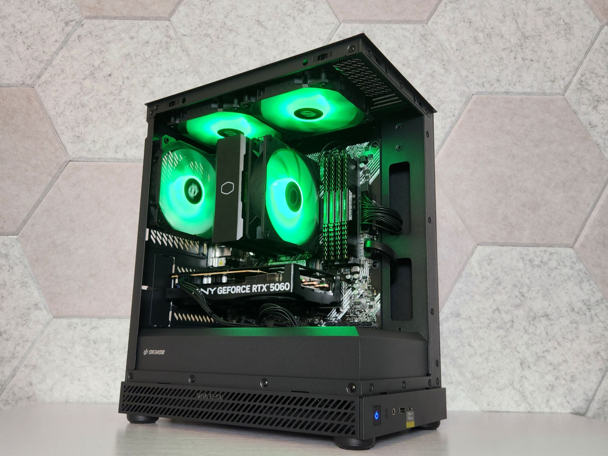 Gaming PC | RTX 5060 | Ryzen 5 5600 | 32GB RAM | 1TB NVMe | WIFI/Bluetooth | FREE SHIPPING | Win11