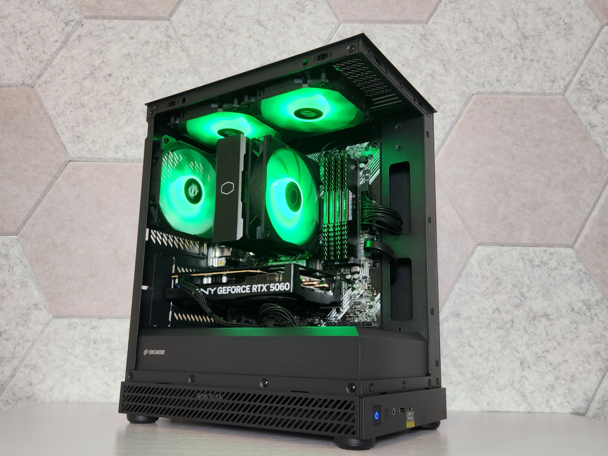 Gaming PC | RTX 5060 | Ryzen 5 5600 | 32GB RAM | 1TB NVMe | WIFI/Bluetooth | FREE SHIPPING | Win11