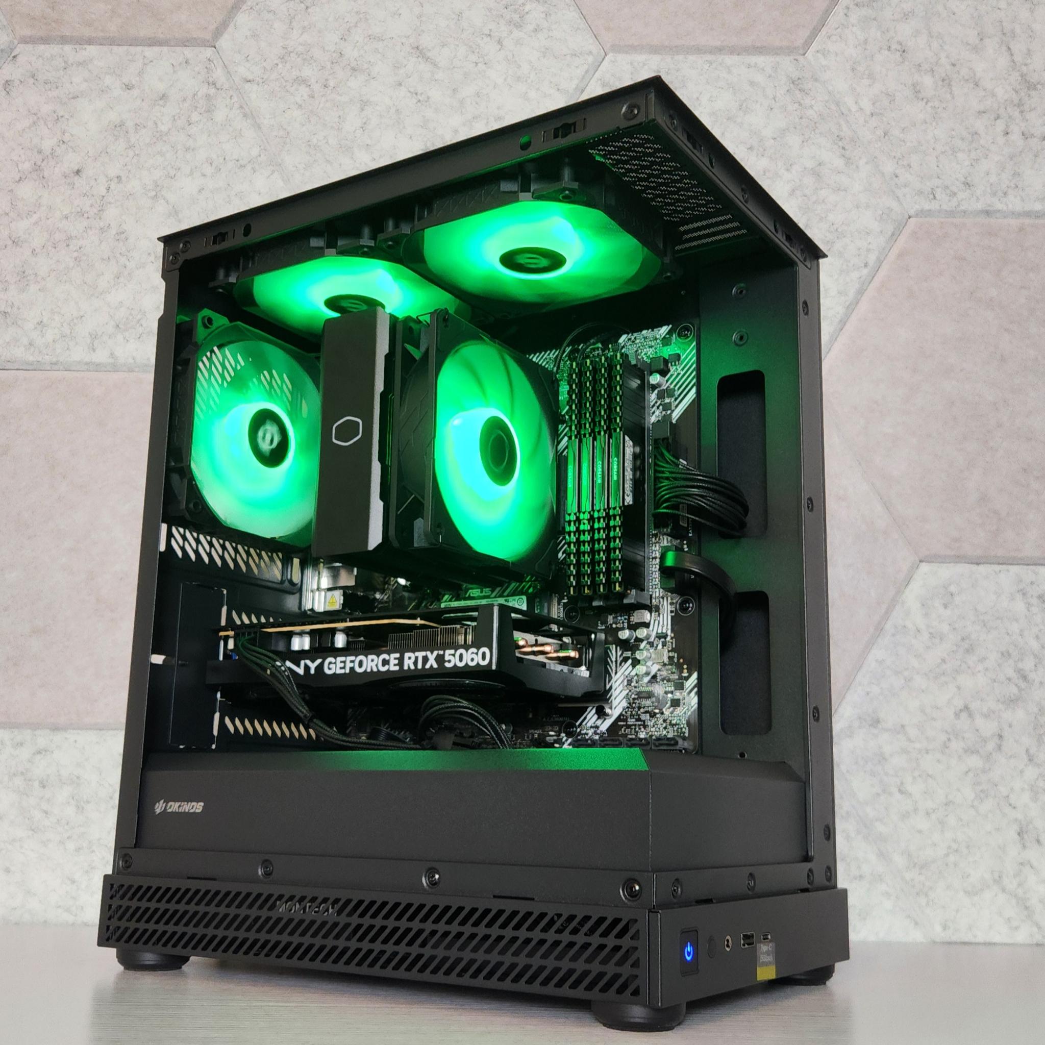 Gaming PC | RTX 5060 | Ryzen 5 5600 | 32GB RAM | 1TB NVMe | WIFI/Bluetooth | FREE SHIPPING | Win11