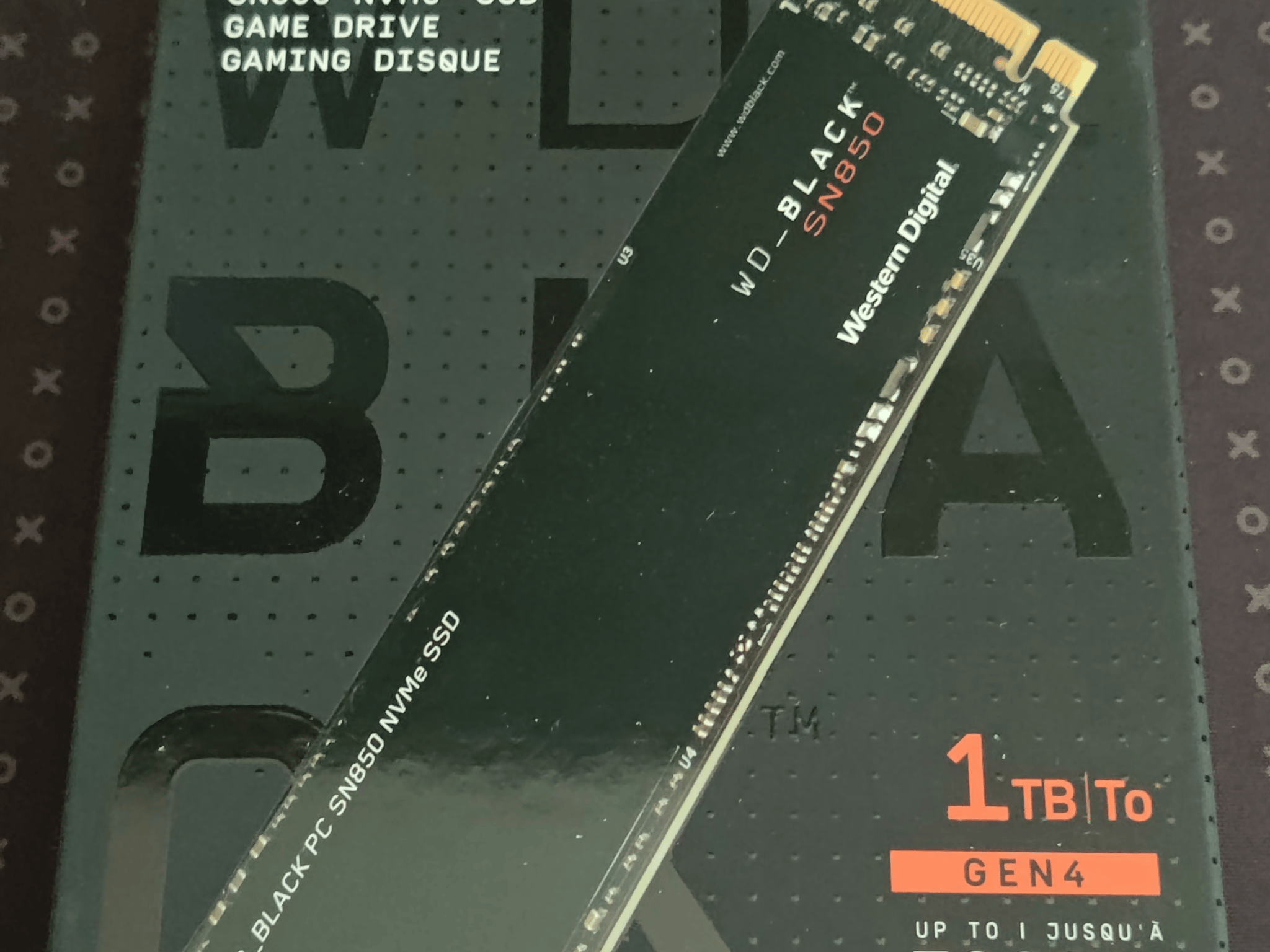 WD_Black SN850 1TB - M.2 2280 PCIe Gen 4 NVMe - Like New