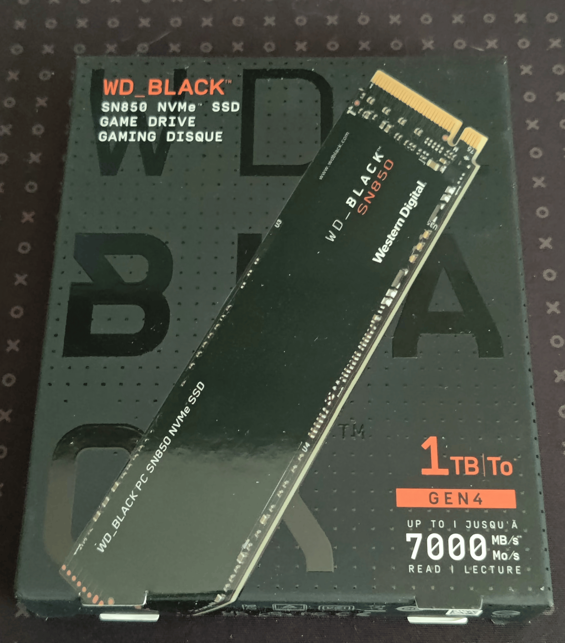 WD_Black SN850 1TB - M.2 2280 PCIe Gen 4 NVMe - Like New