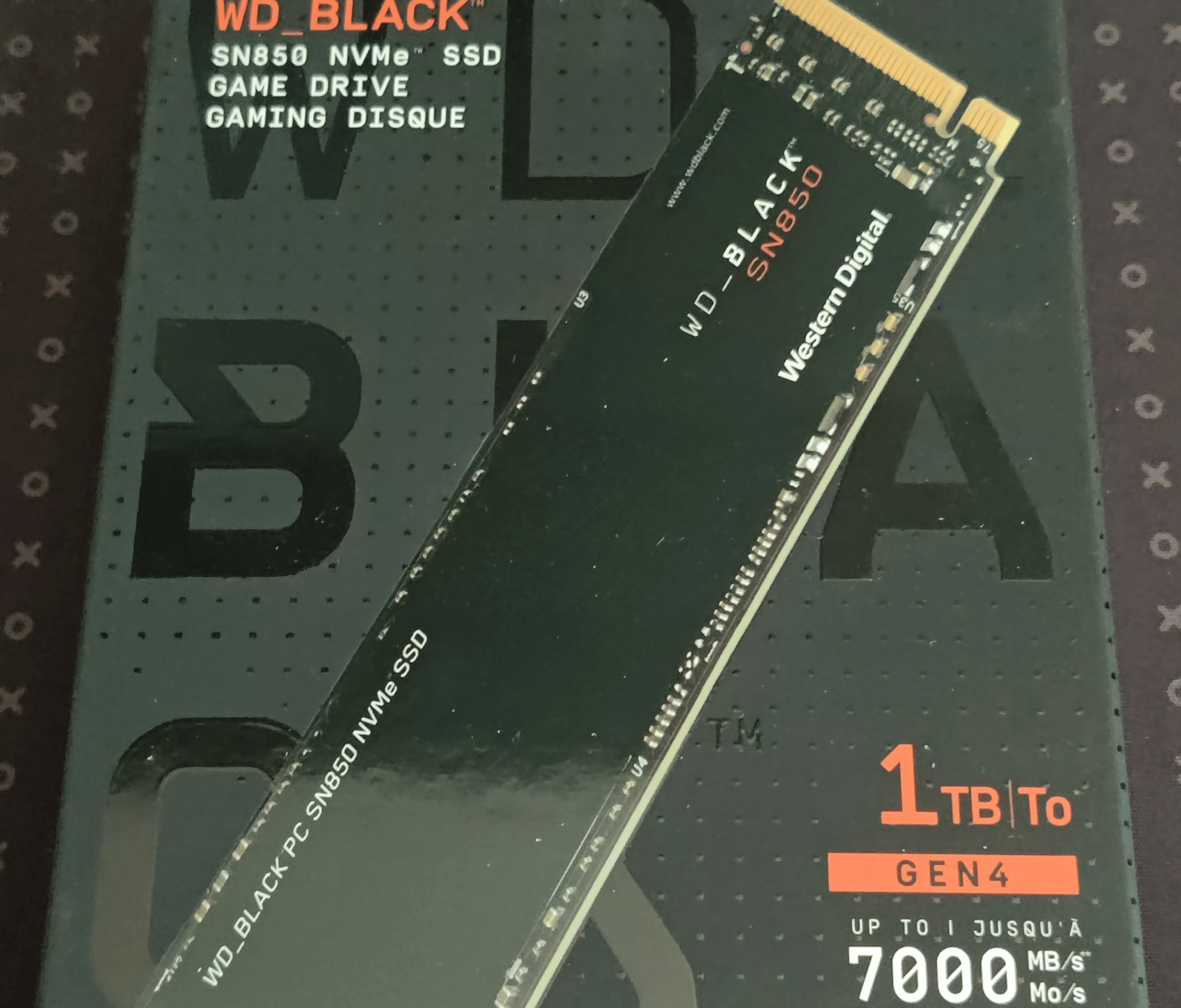 WD_Black SN850 1TB - M.2 2280 PCIe Gen 4 NVMe - Like New