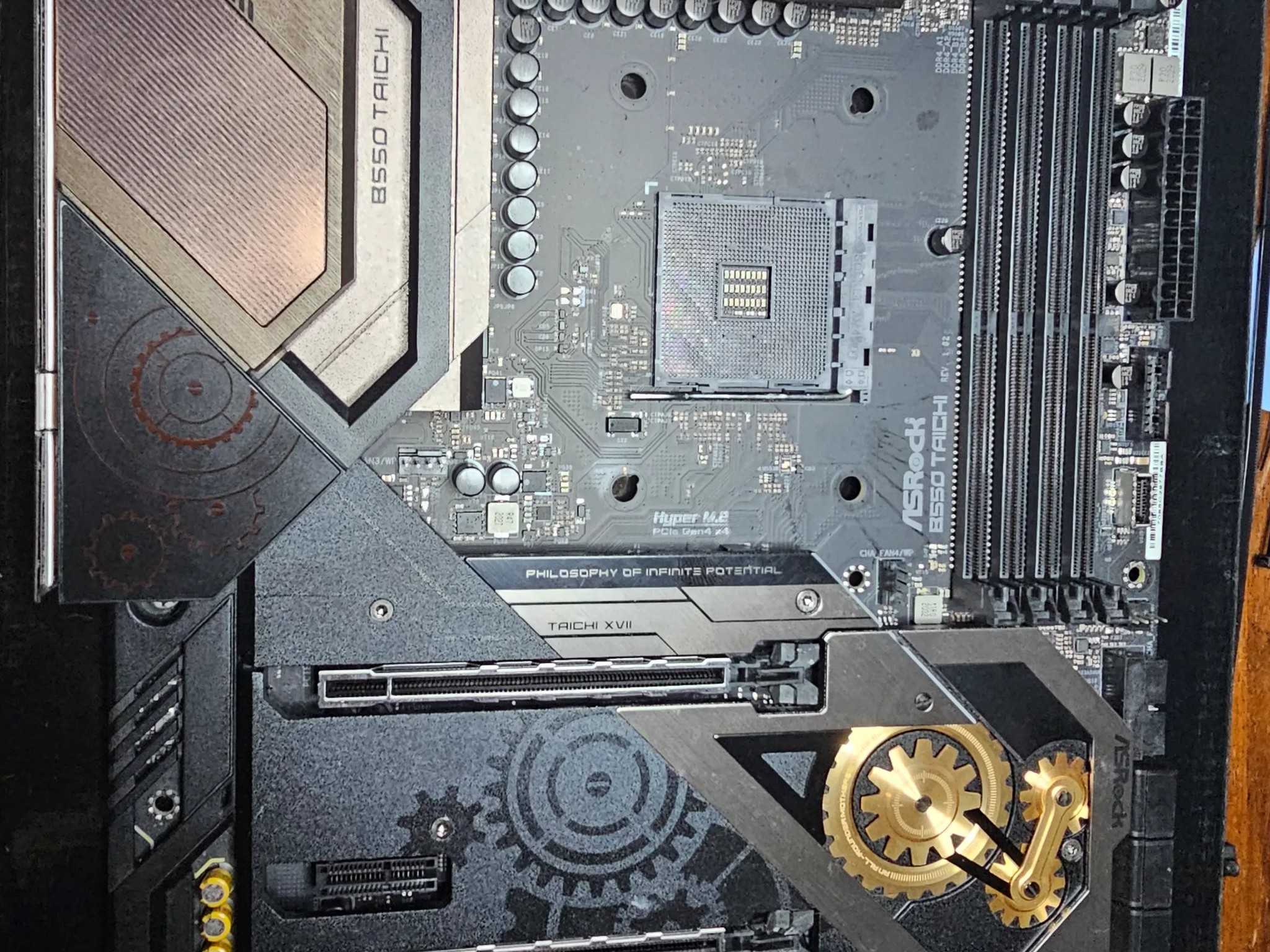 ASROCK Taichi B550 Motherboard BIOS UPDATED