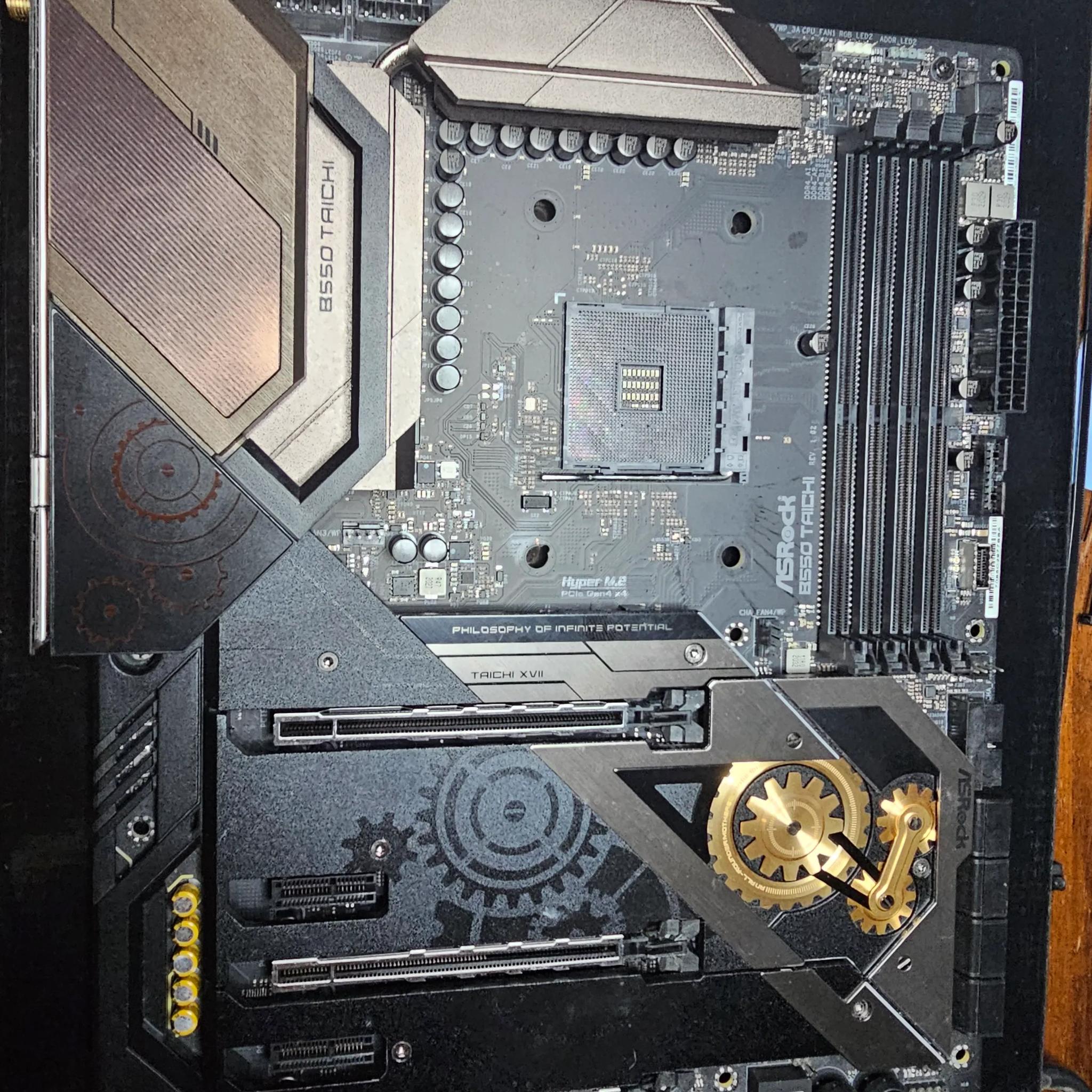 ASROCK Taichi B550 Motherboard BIOS UPDATED