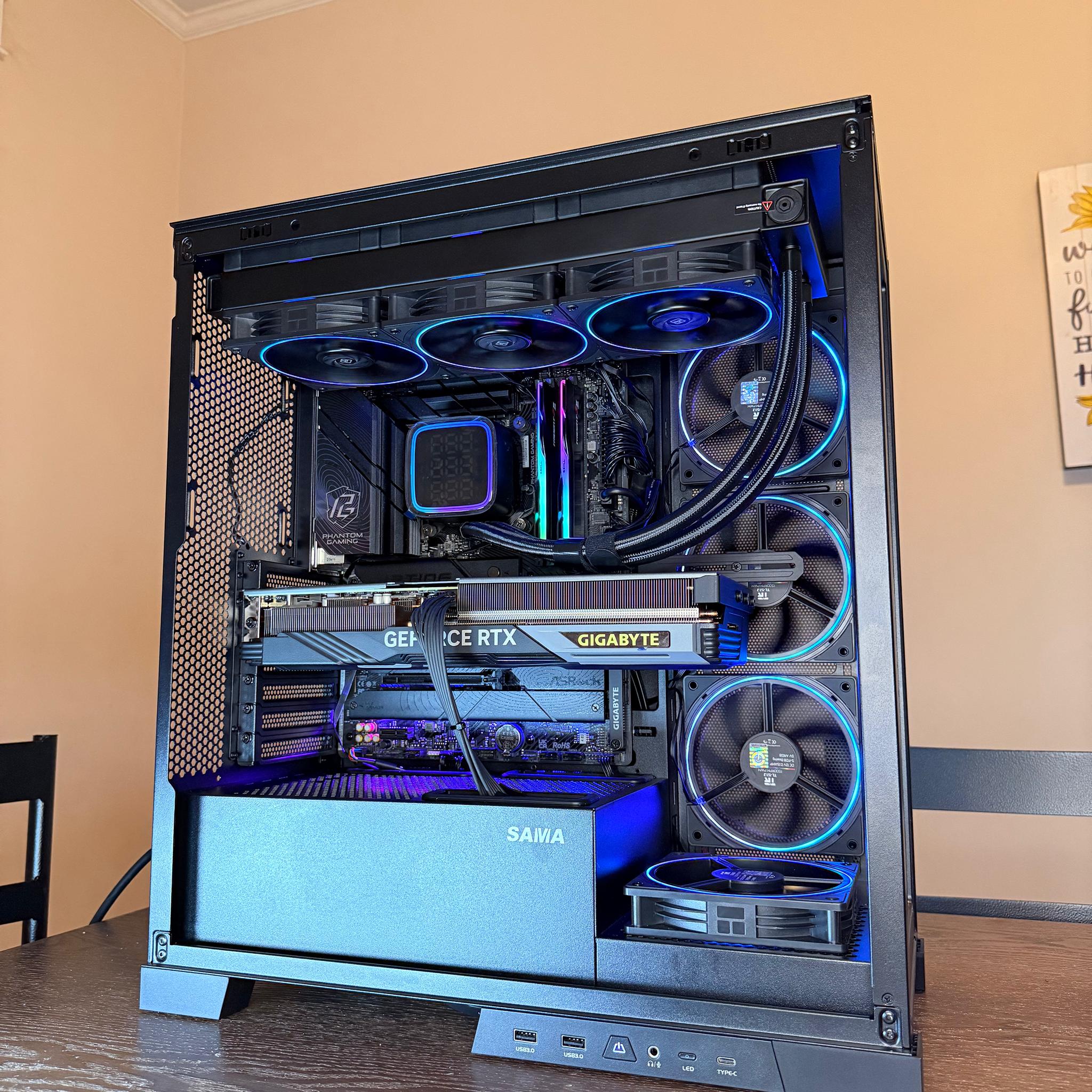 Black Opal VII | i9 12900K | RTX 4070 Ti | 32GB DDR5 6000 | 2TB NVME | High End Desktop Multi-use PC