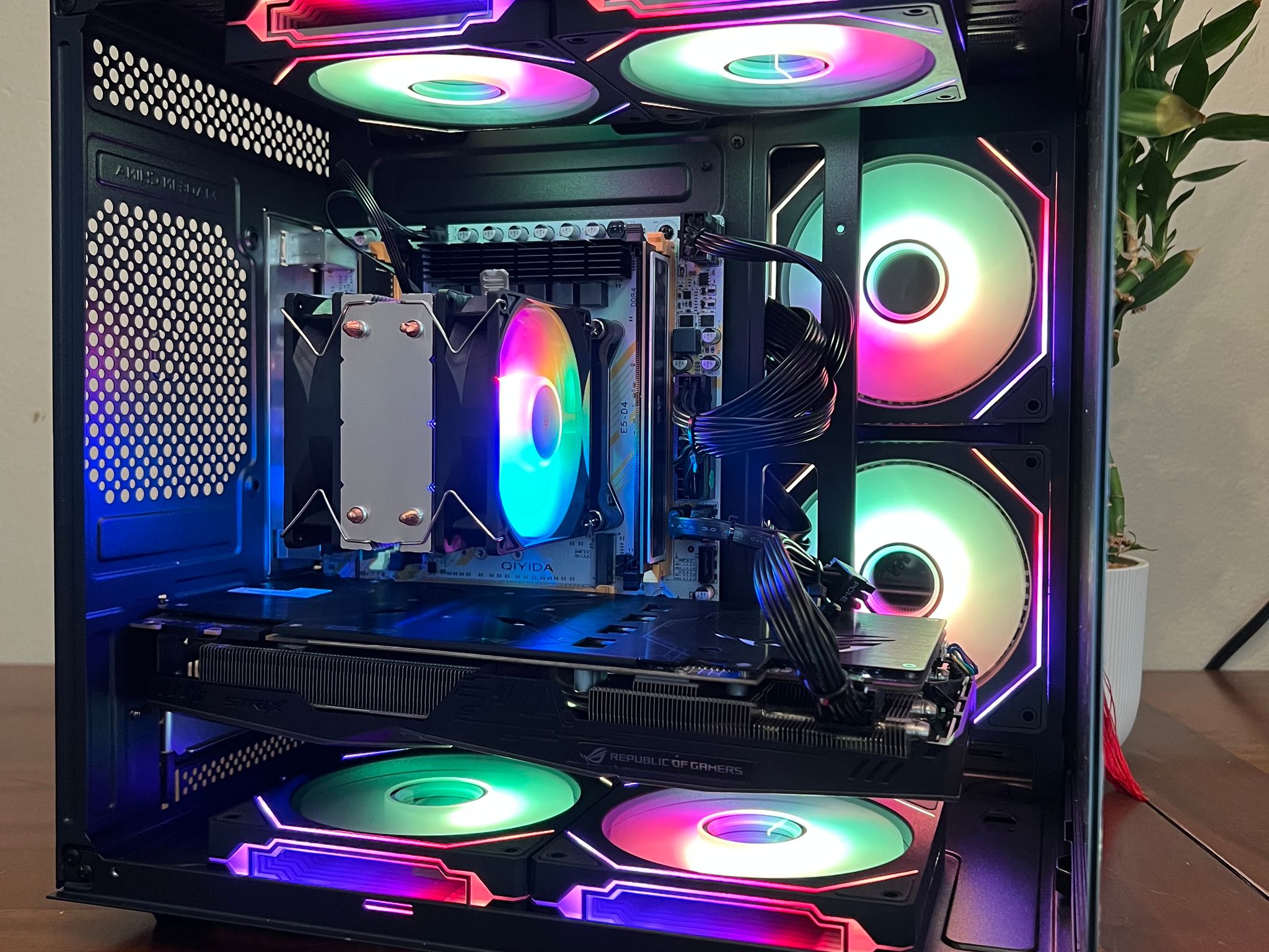 Intel 10 Core Gaming PC GTX 1070 1.2tb Storage 32GB RAM WIFi WINDOWS 11 Pro