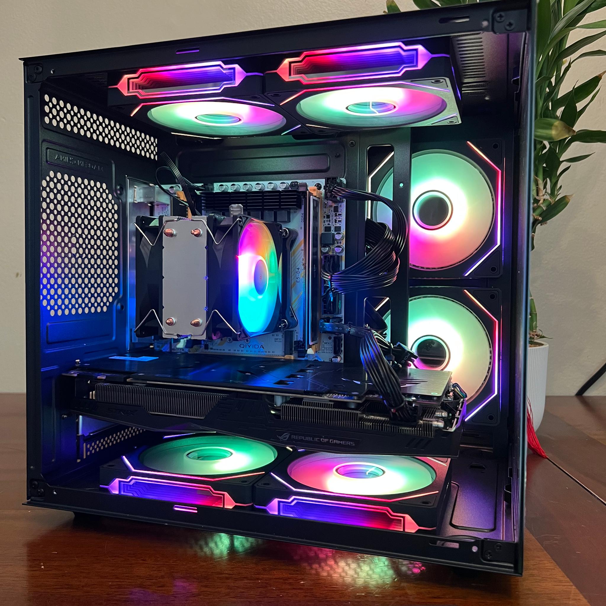 Intel 10 Core Gaming PC GTX 1070 1.2tb Storage 32GB RAM WIFi WINDOWS 11 Pro
