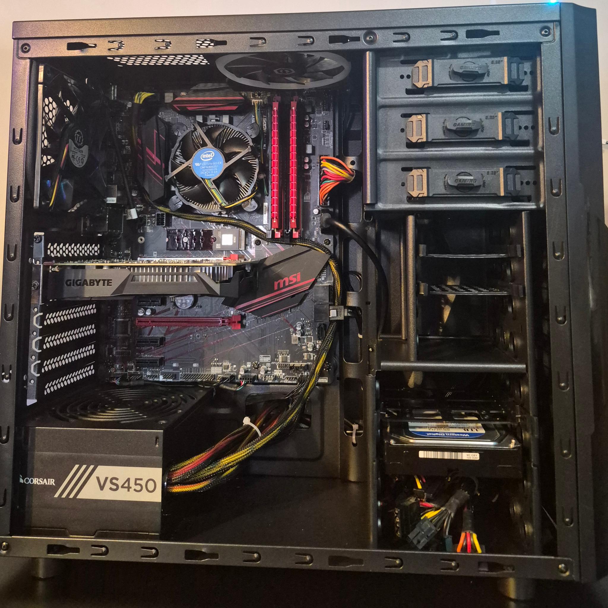 Budget Pc 1050ti | 16GB DDR4 Ram | 256gb NVMe SSD
