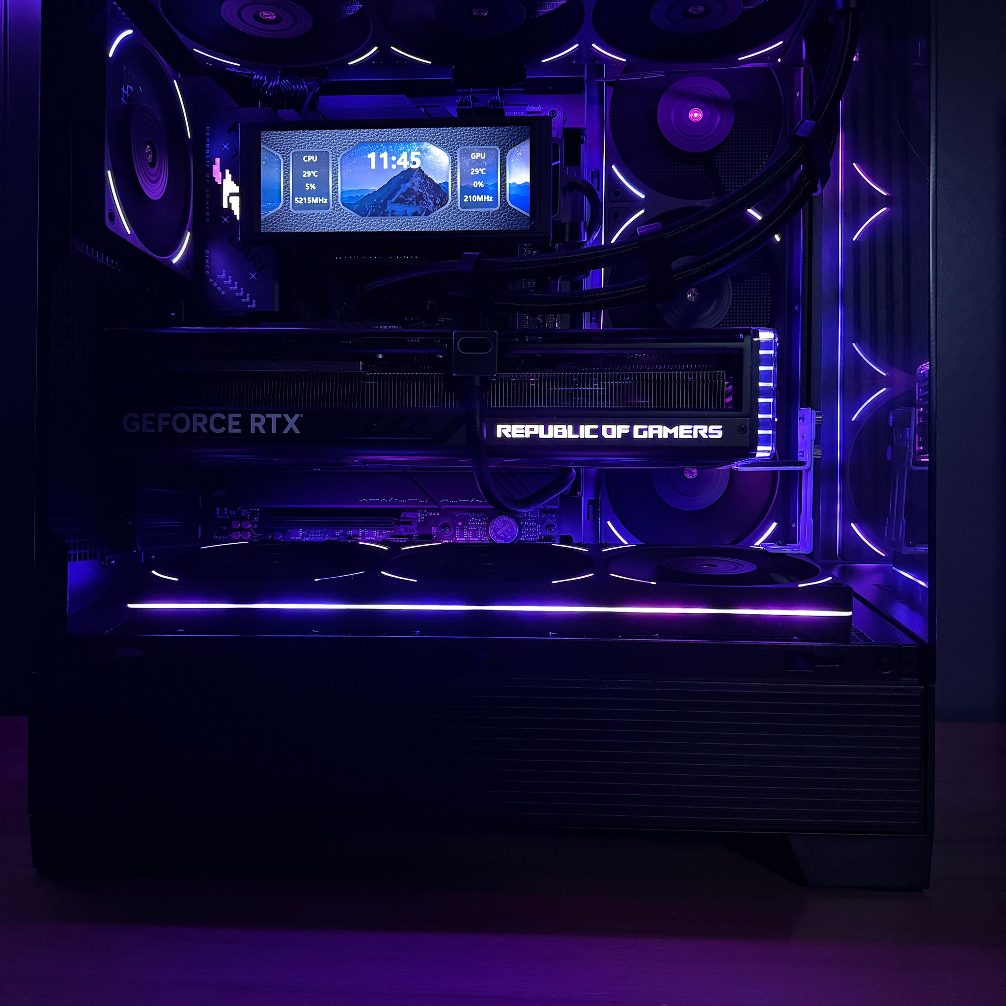 👨‍🚀🚀RTX 4090 PC | Ryzen 9800X3D | 32GB RAM | 2TB SSD | 1050W Platinum | Hydrus Cables