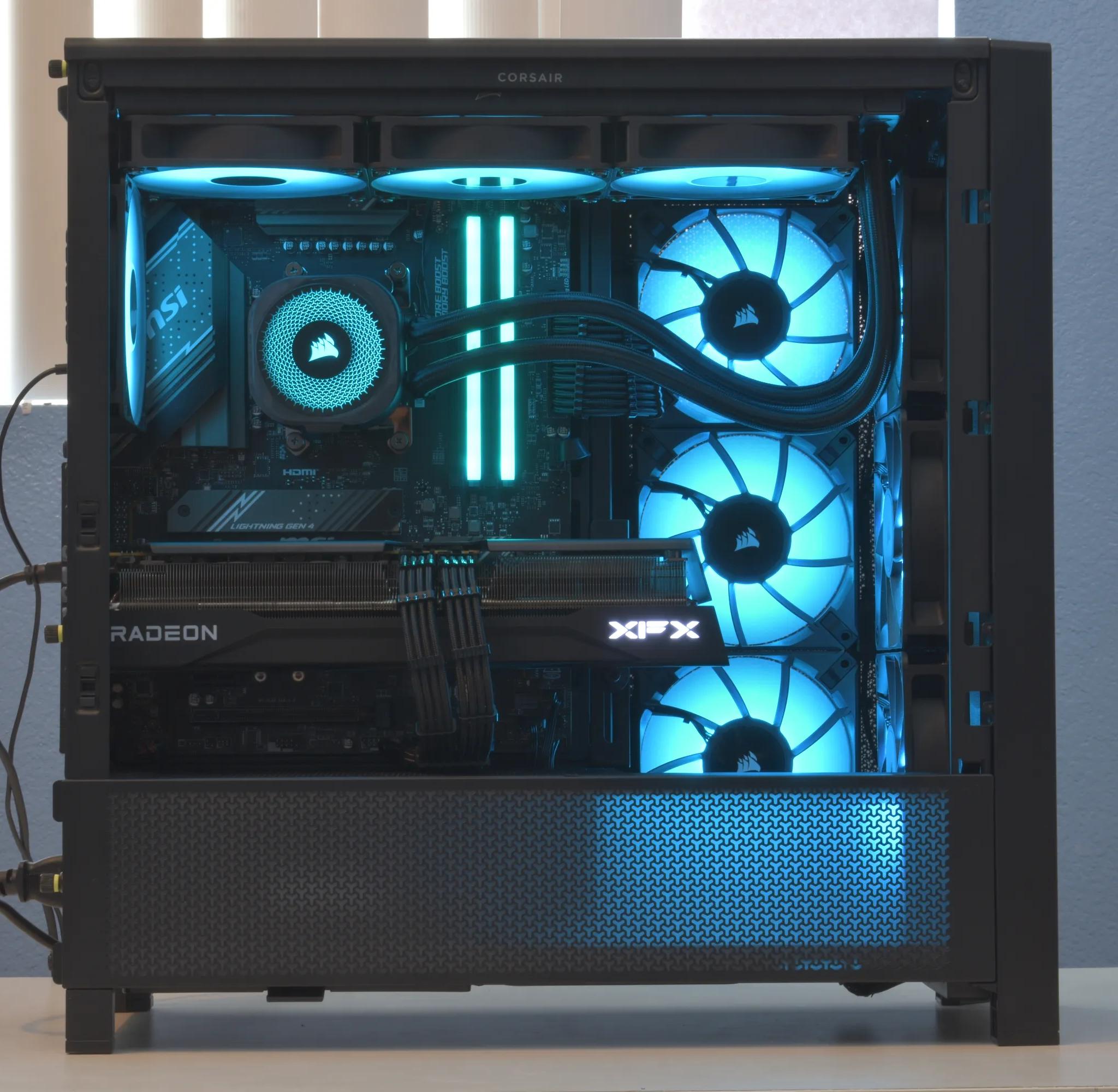 🚀FAST AMD Gaming PC🚀 Ryzen 7 7700 | RX 9070 16GB | 32GB DDR5 6000mhz | 2TB nVME SSD | Win11