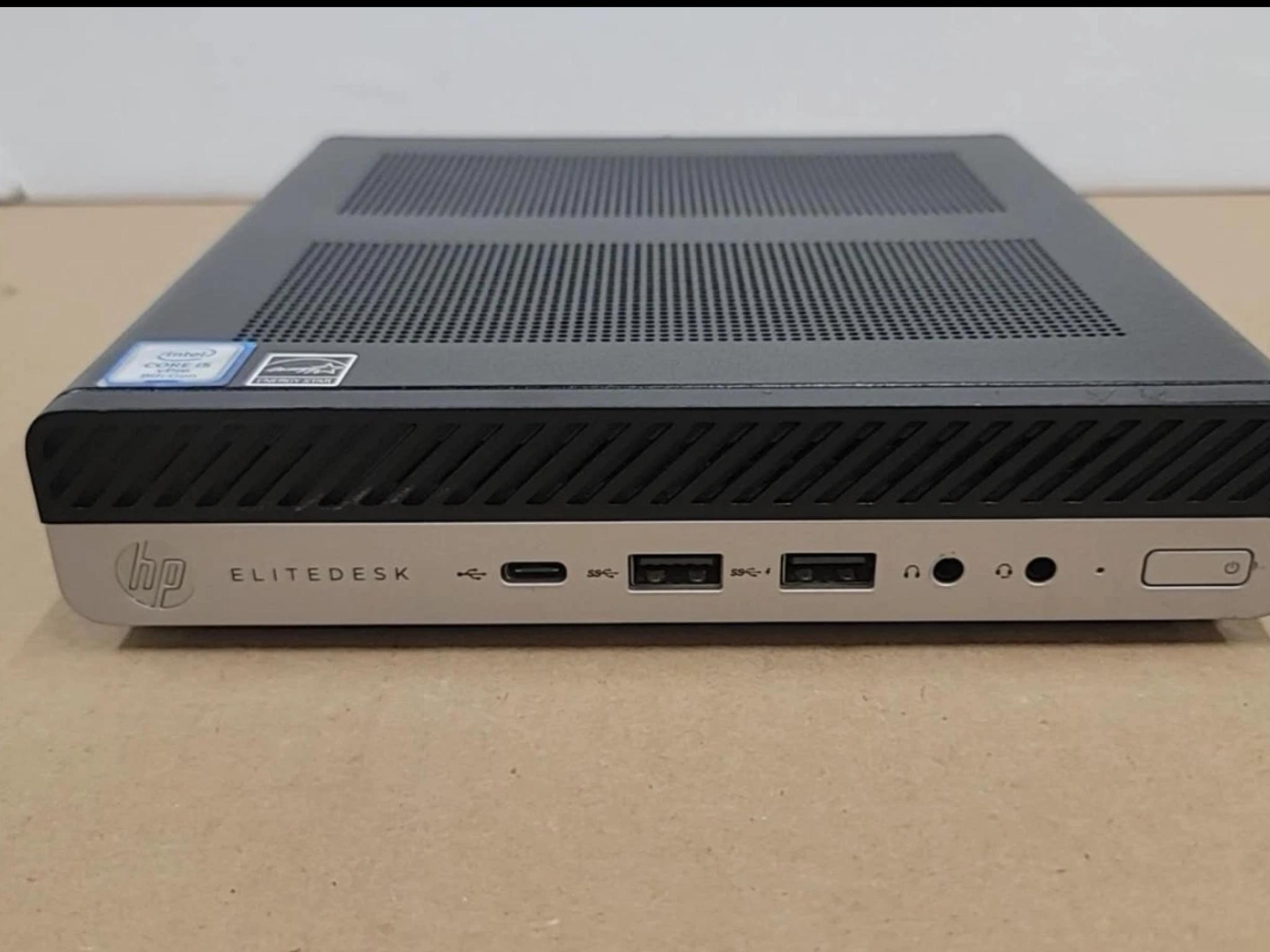HP EliteDesk 800 G4 | Core i5-8500 2.10 GHz | 8 GB DDR4 | W/ AC ADAPTER | NO HDD
