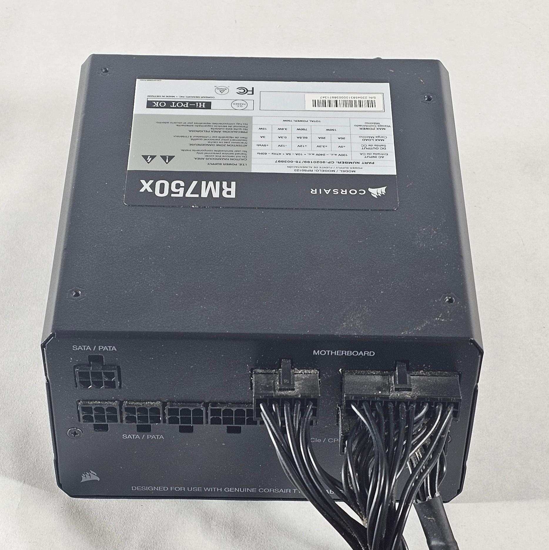 750 Watt PSU Corsair RM750x Power Supply