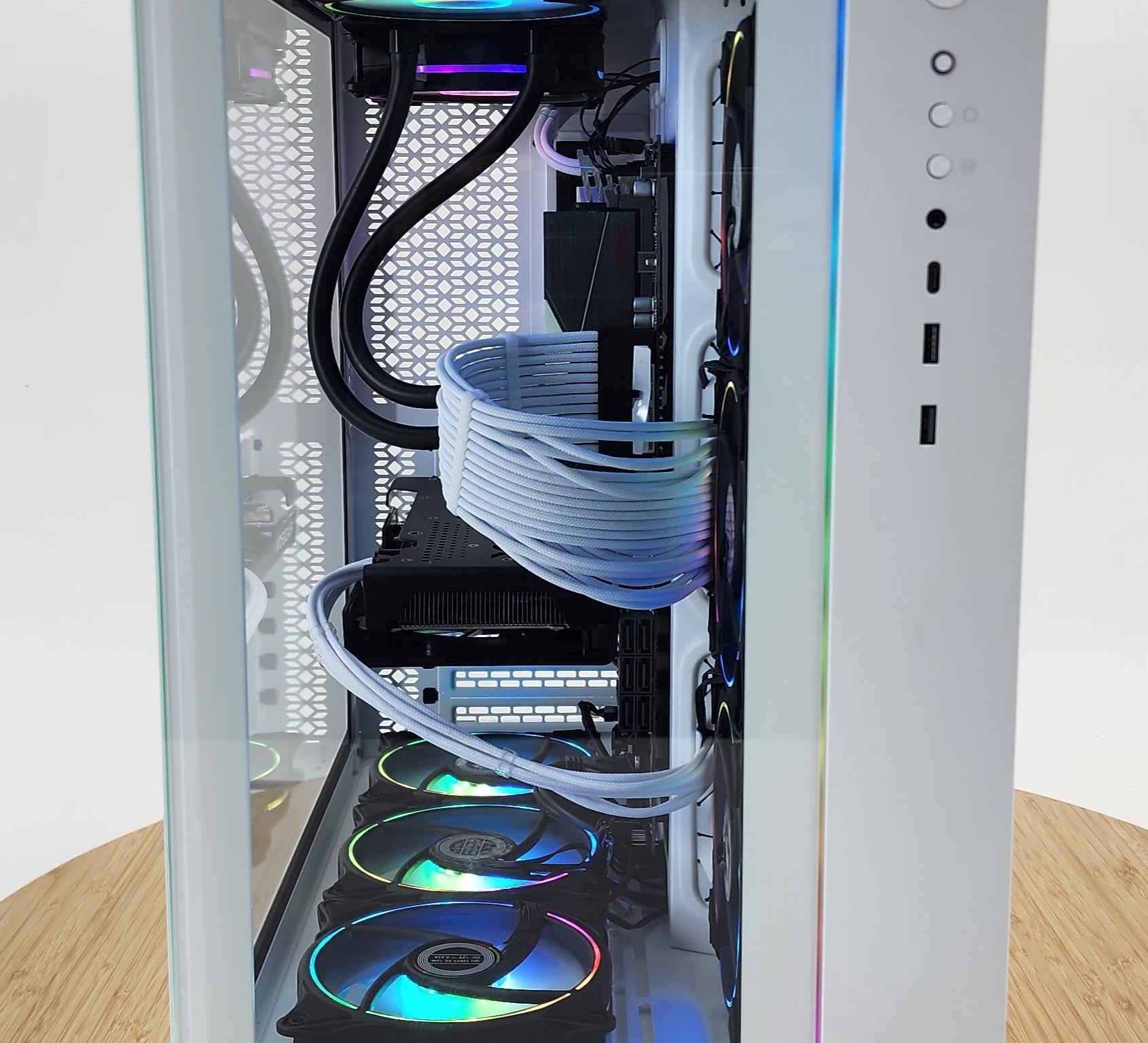 Gaming PC Ryzen 7 3700X 16GB RAM 1TB SSD RX 6600 XT 8GB Windows 11 Computer