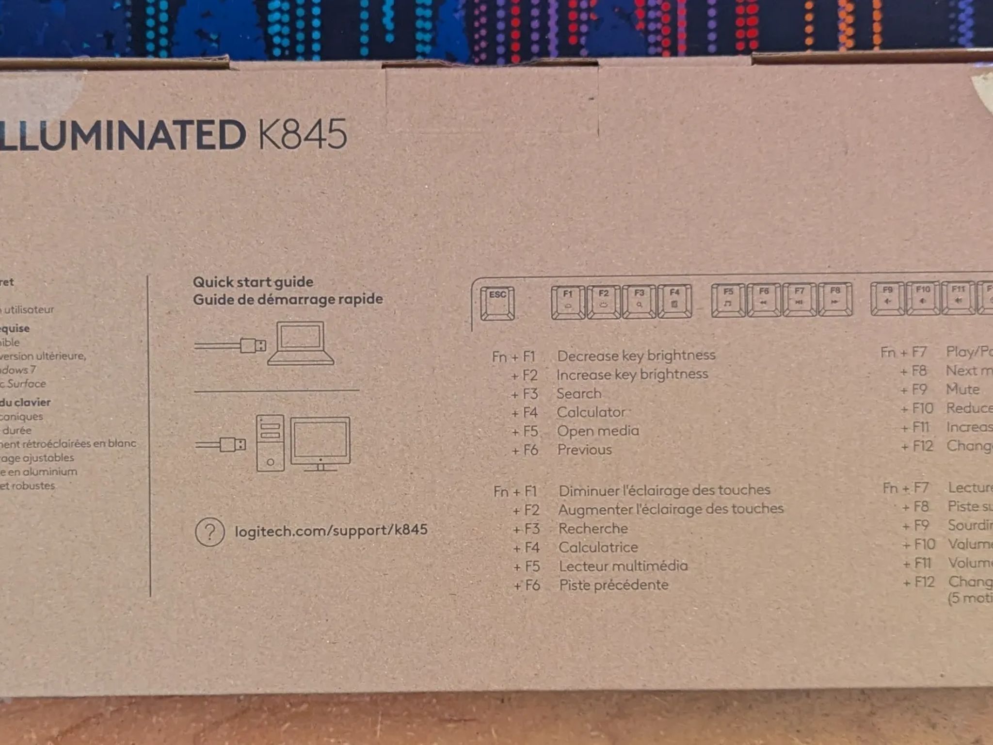 Logitech K845 Mechanical Keyboard - Brown Switches