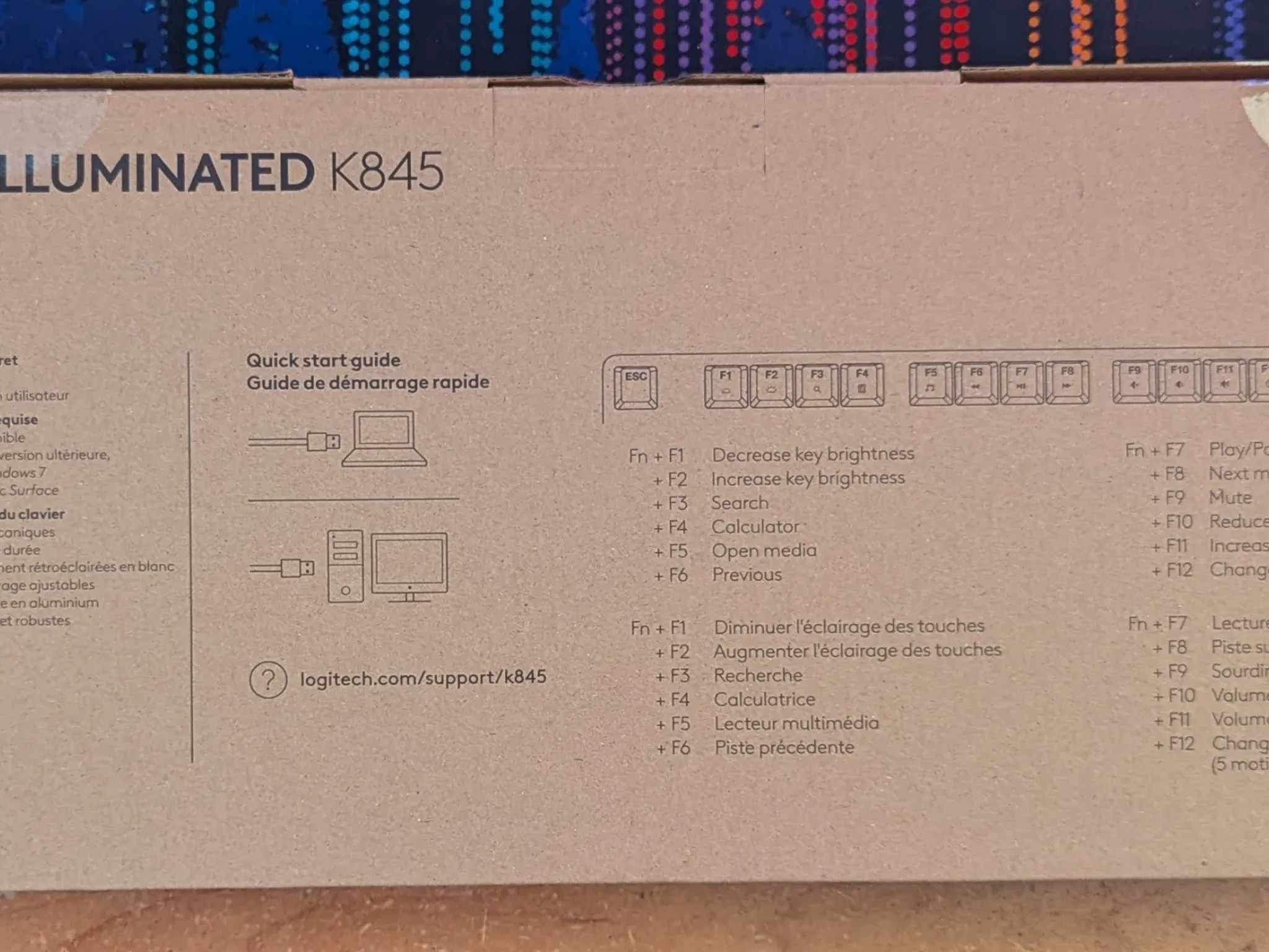 Logitech K845 Mechanical Keyboard - Brown Switches