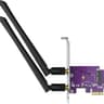 PCIe x1 to M.2 WiFi Bluetooth Adapter Card Supports A+E Key NGFF Modules 2.4GHz 5GHz 5dBi Antennas