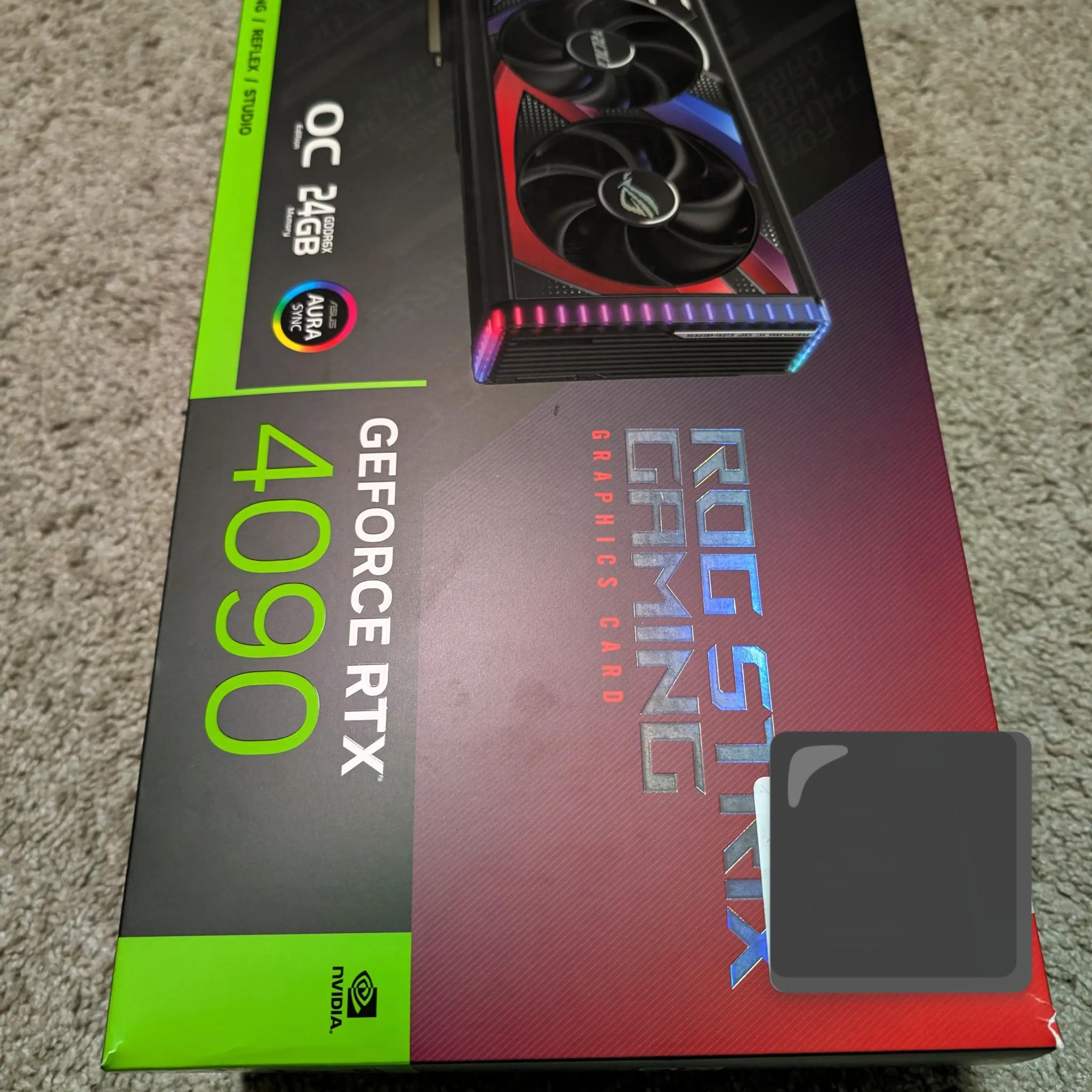 ASUS ROG Strix GeForce RTX 4090 24GB GDDR6X OC Model Graphics Card
