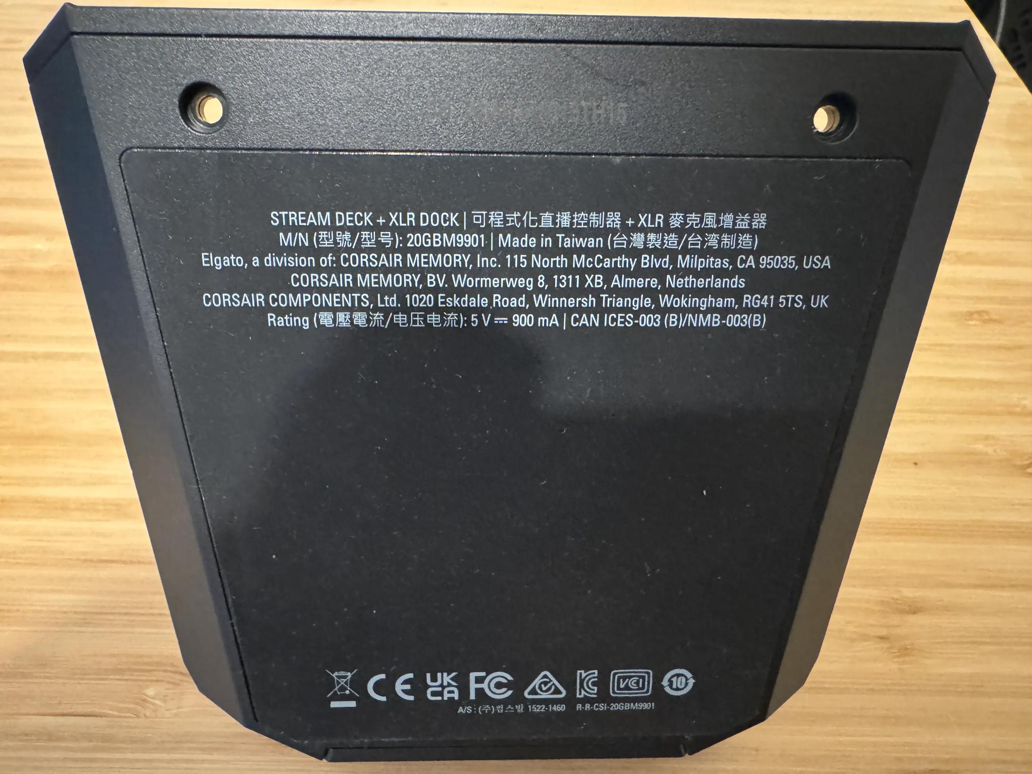 Elgato XLR Dock For Stream Deck + (20GBM9901)