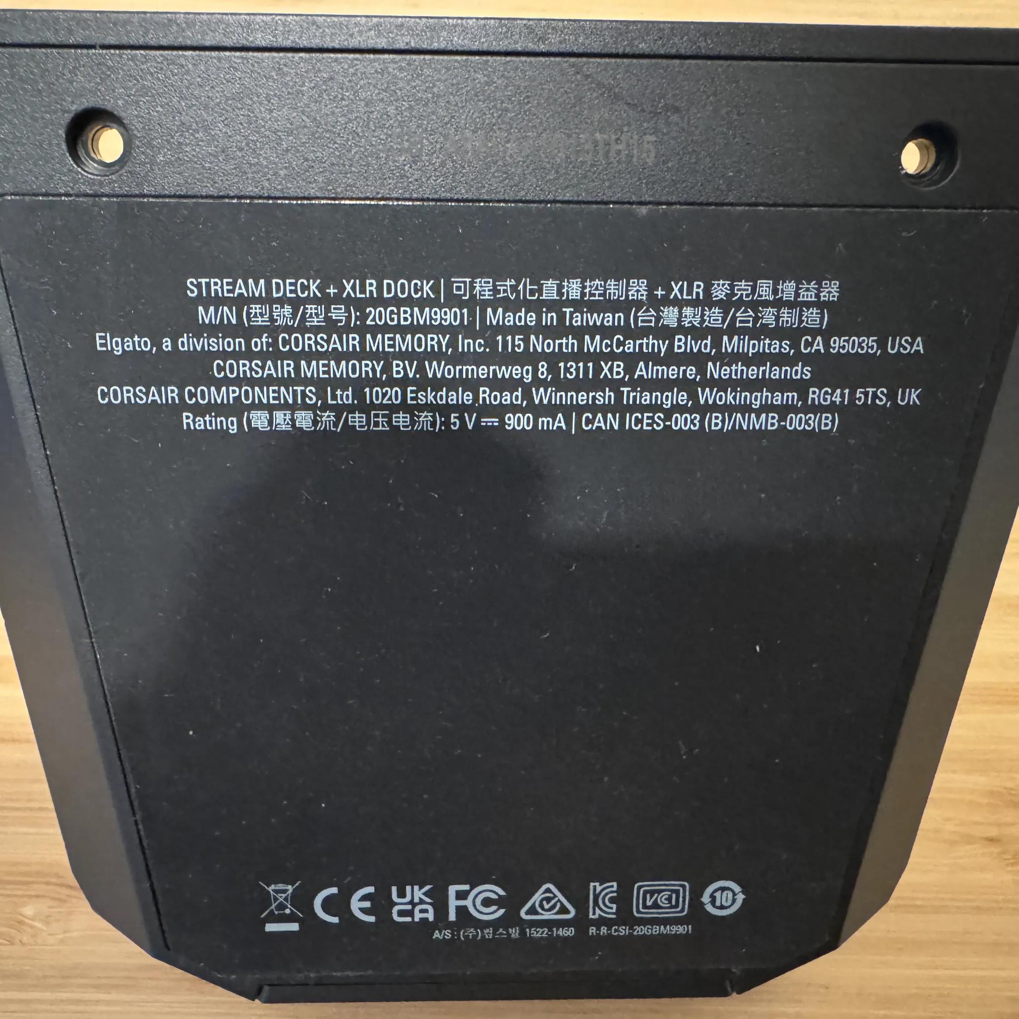 Elgato XLR Dock For Stream Deck + (20GBM9901)