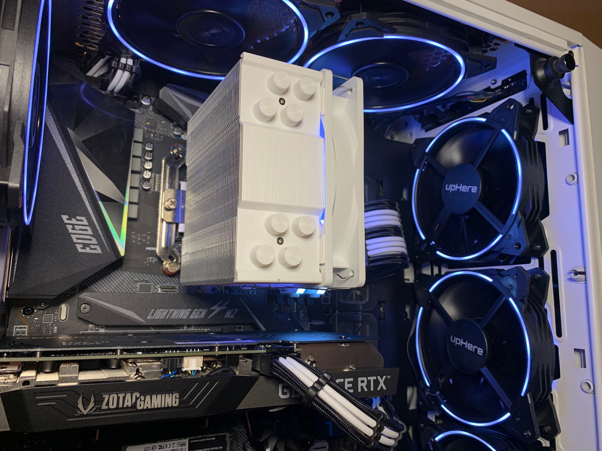 Mid Range White/Black Gaming PC (Ryzen 5 3600 + RTX 3060) w/ wifi
