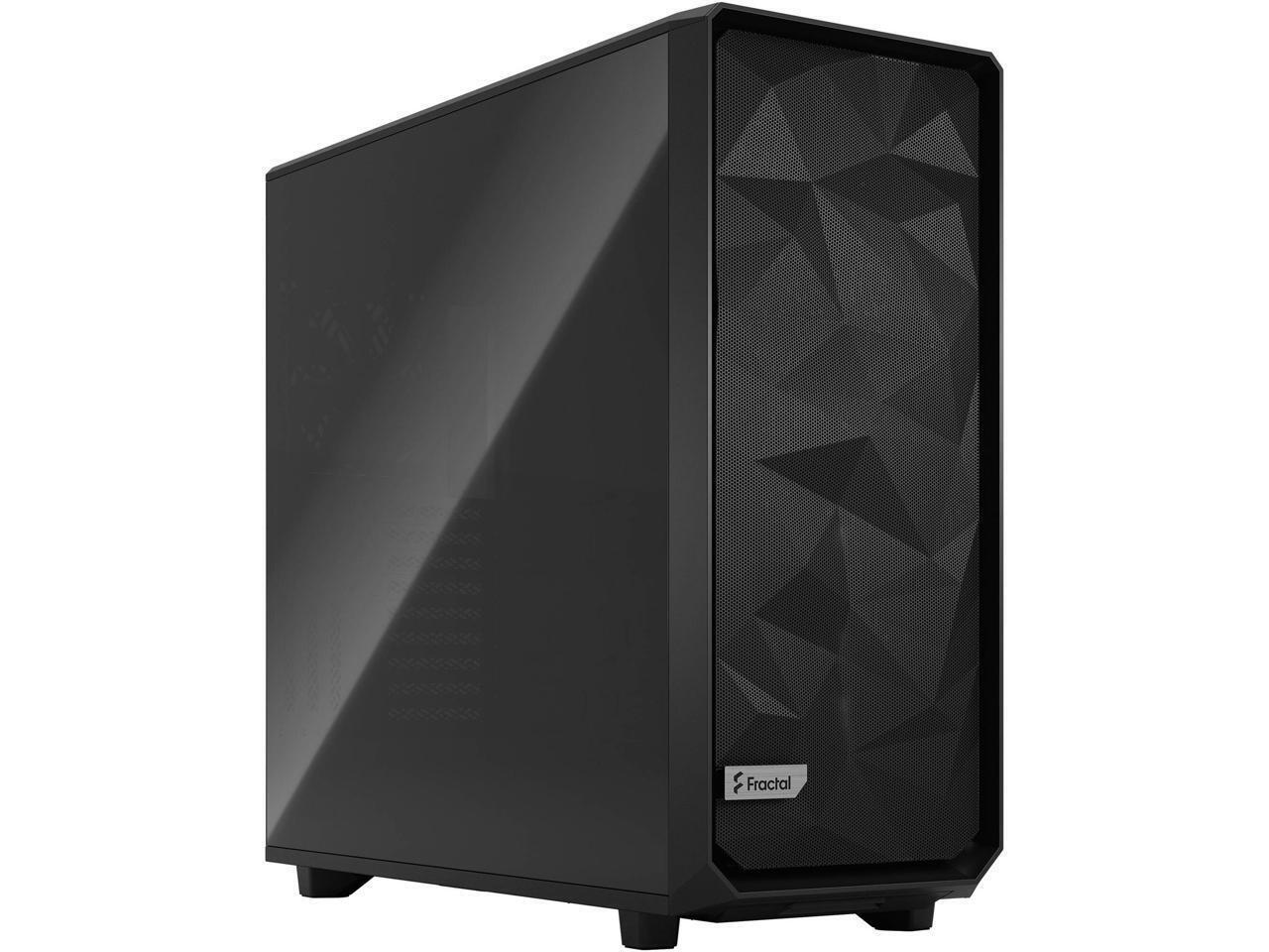 Fractal Design Meshify 2 XL Black | ATX, Micro ATX, ITX | Mid Tower Tempered Glass