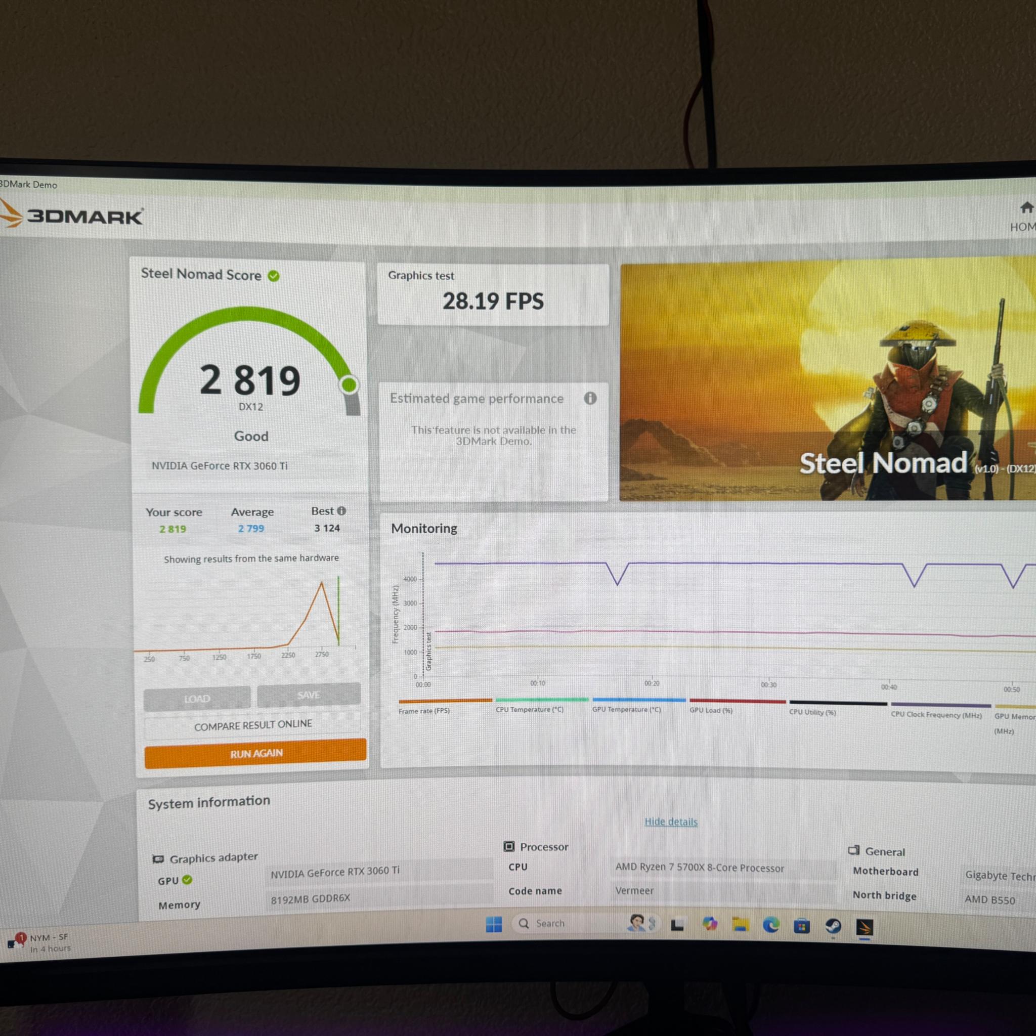 Mid Tier Gaming Pc 3060Ti, R7 5700X, Minimalist, Sleeper Build