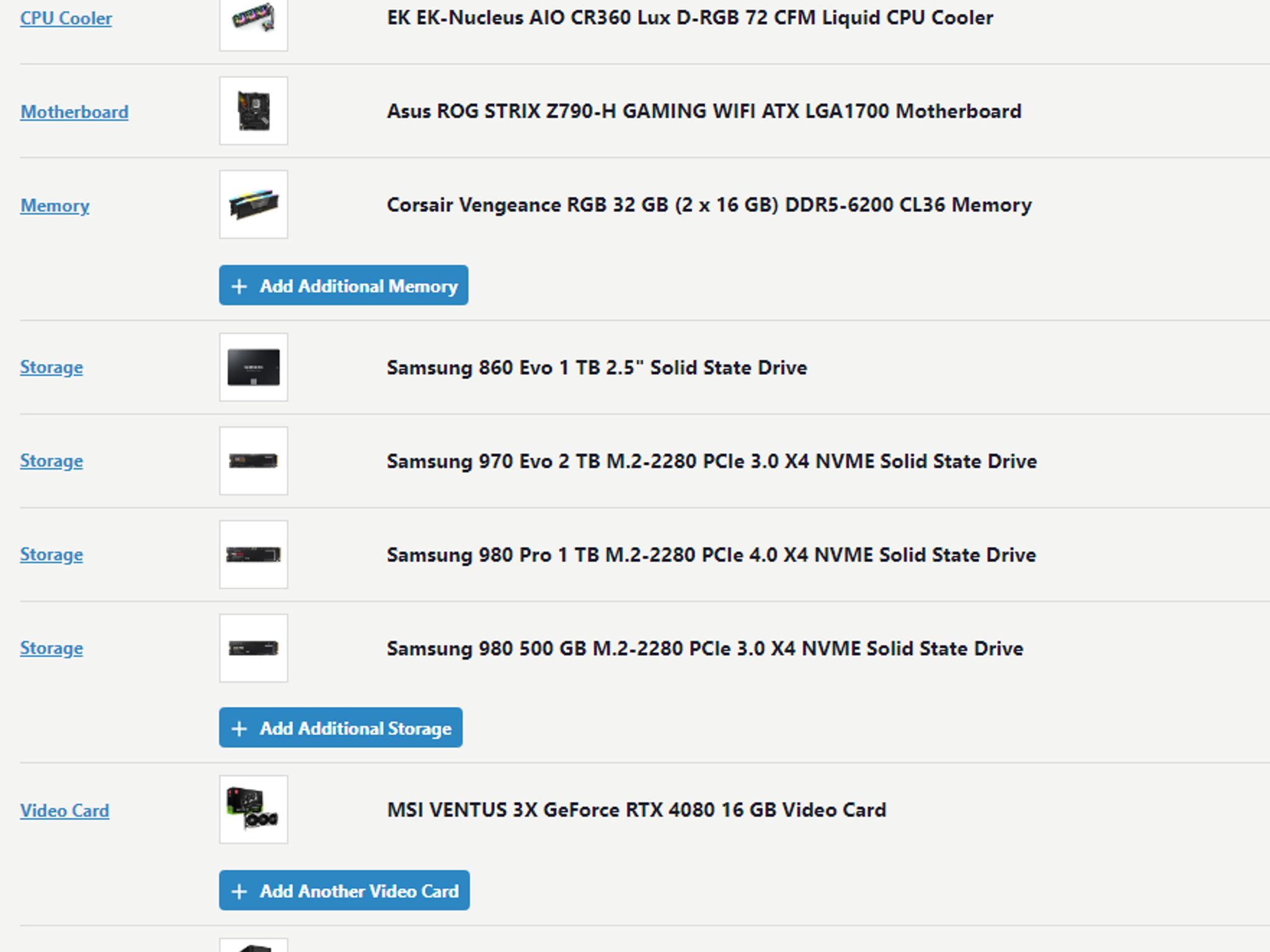 i9-13900k 4080 DDR5 (6200)