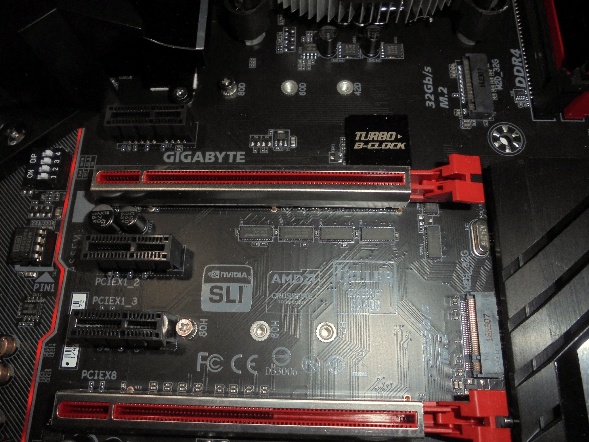 Gigabyte GA-Z170X-Gaming 6/Intel I7-6700K/16GB Asus Aura Ram/Original box