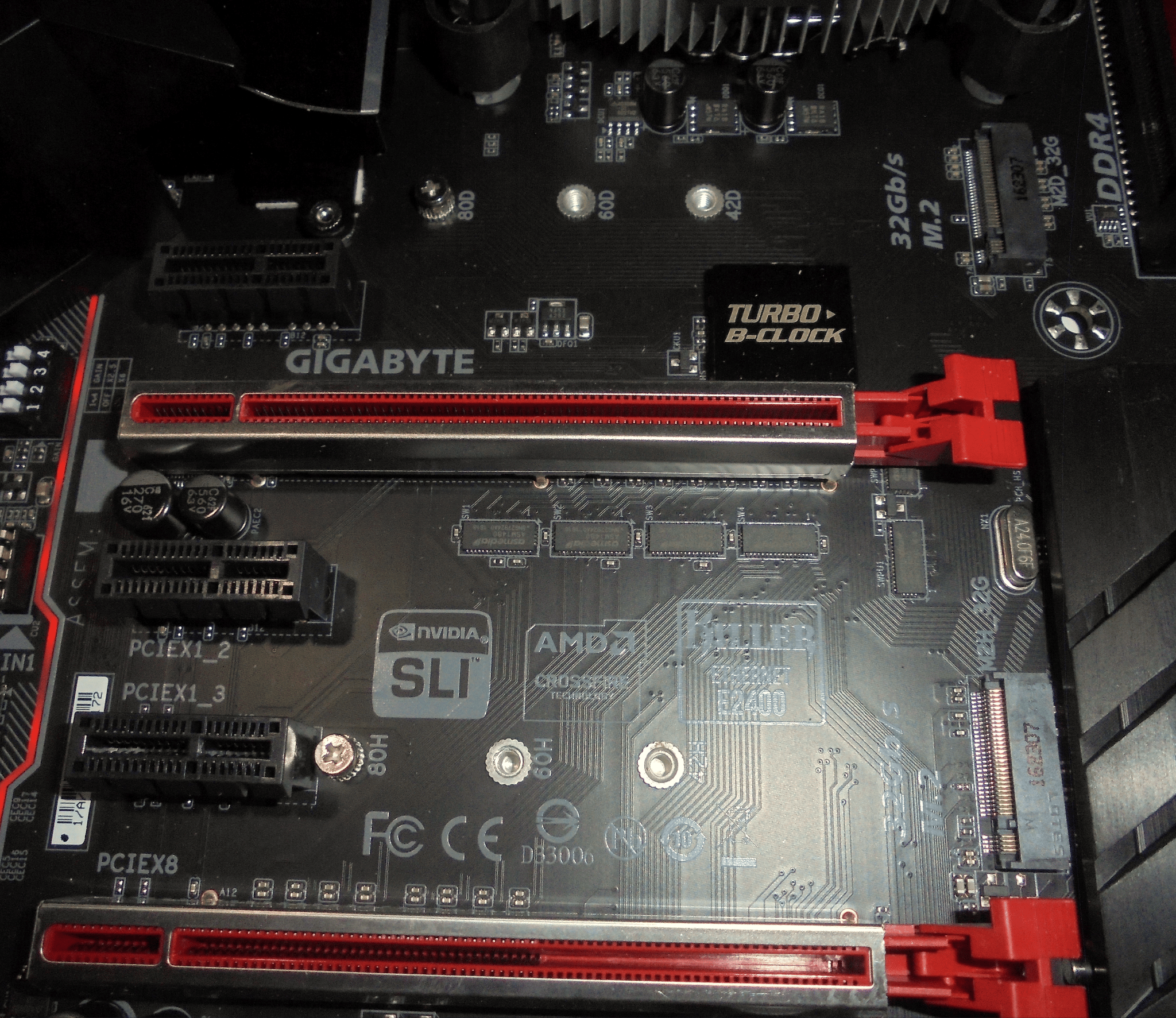 Gigabyte GA-Z170X-Gaming 6/Intel I7-6700K/16GB Asus Aura Ram/Original box