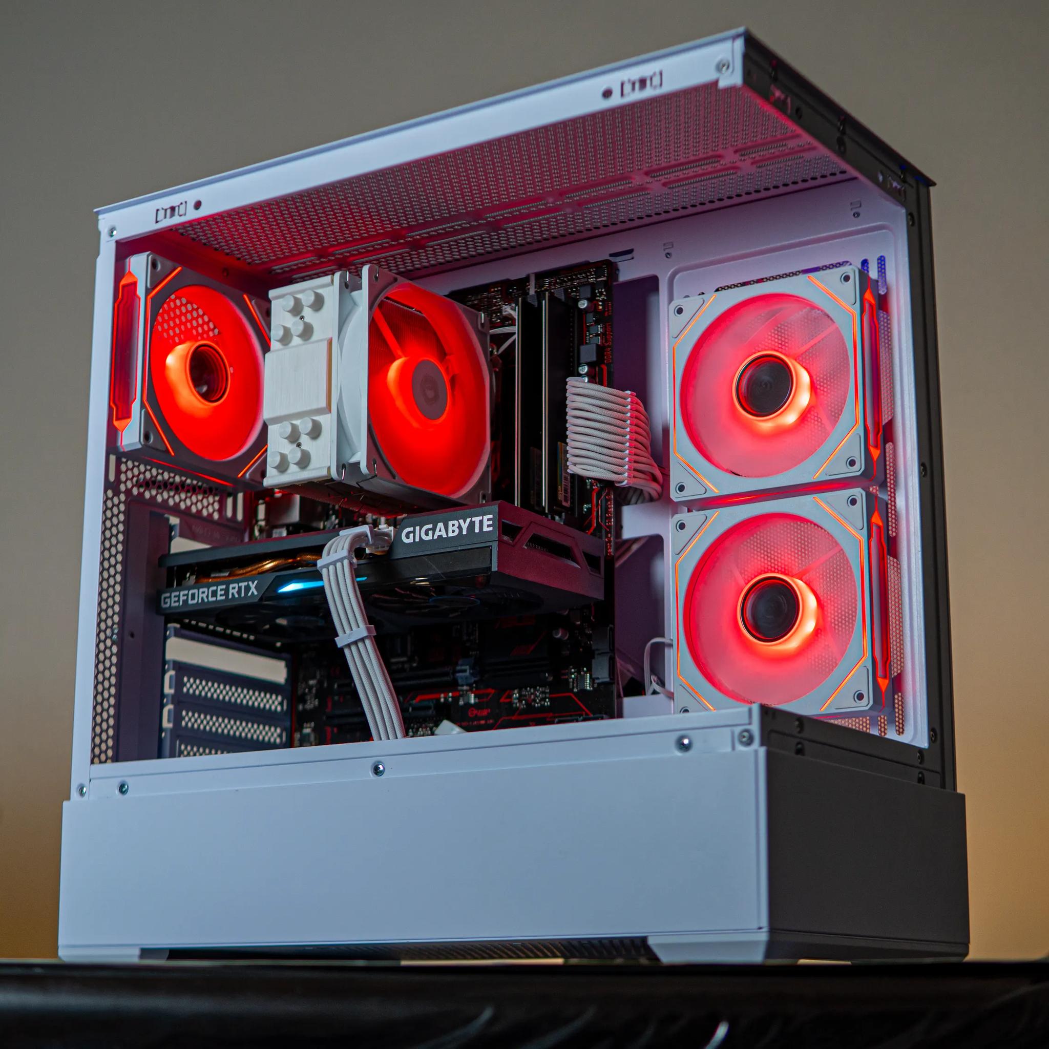 👾RTX 3060Ti + Ryzen 5 3600 White Gaming PC | Wifi + BT👾