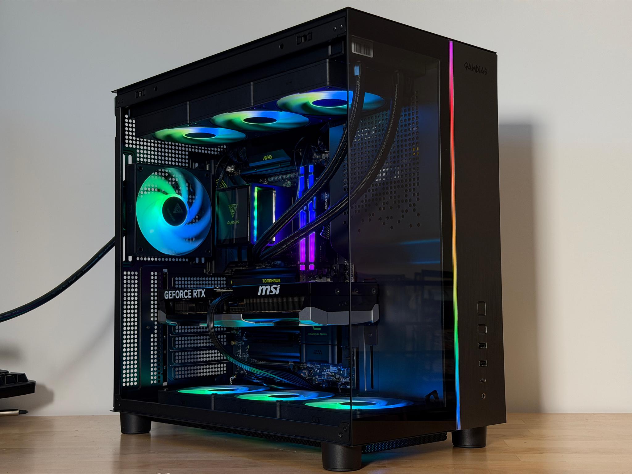 Ryzen 7 9850x3d RTX 5080 Gaming PC
