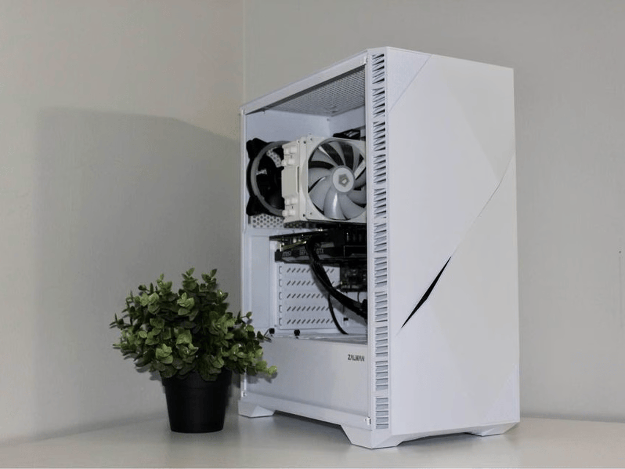 White Budget PC | Intel 10100F | GTX 1660TI 