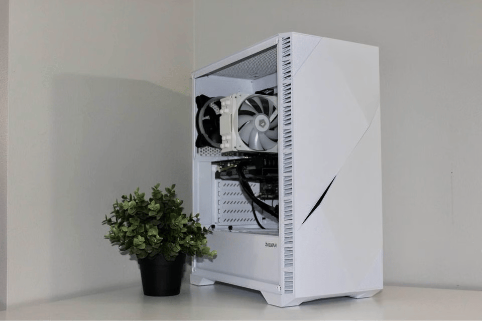 White Budget PC | Intel 10100F | GTX 1660TI 