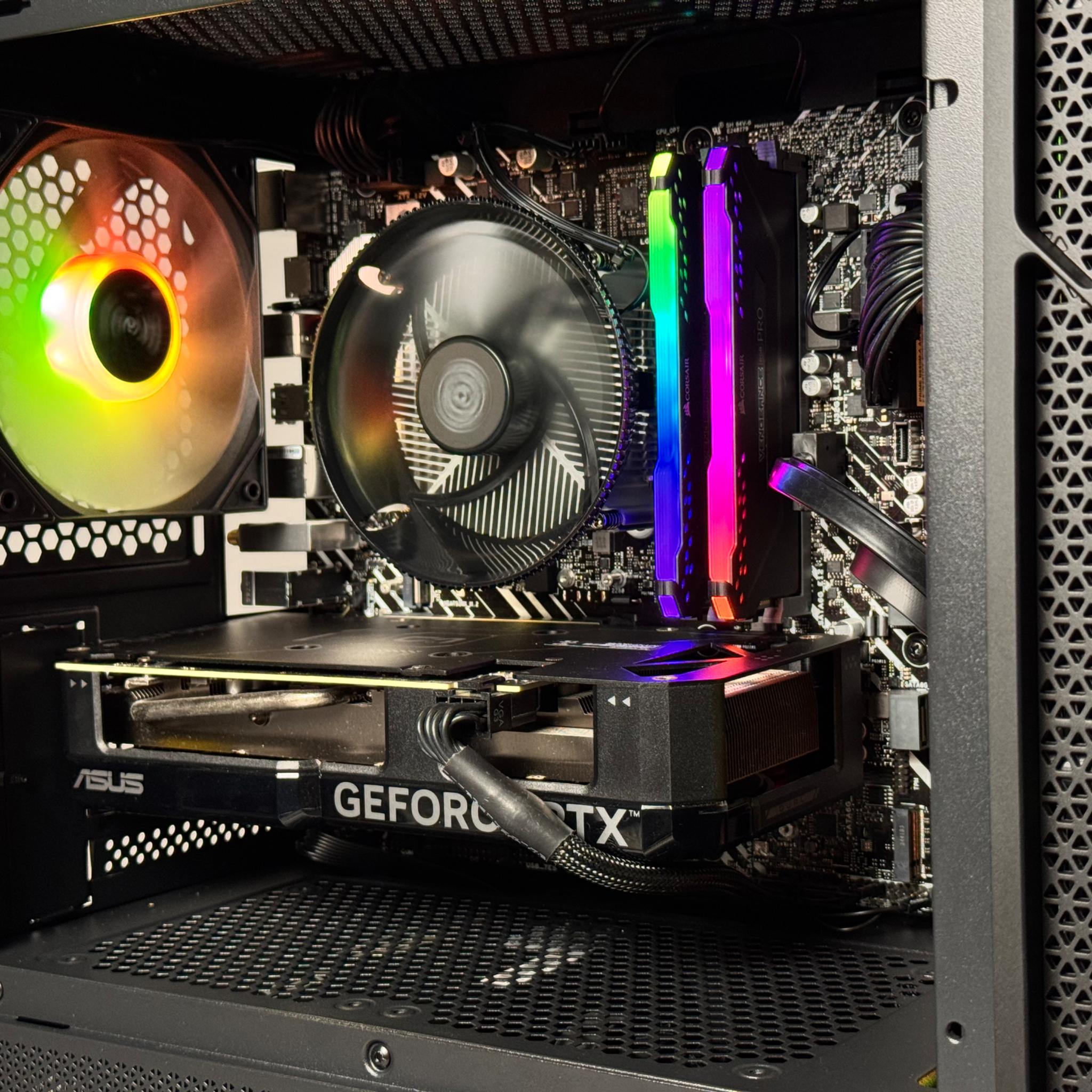 🔥 RTX 4060 Ti + i5-12400F | 32GB RGB RAM | 1TB NVMe | 750W Gold 🔥