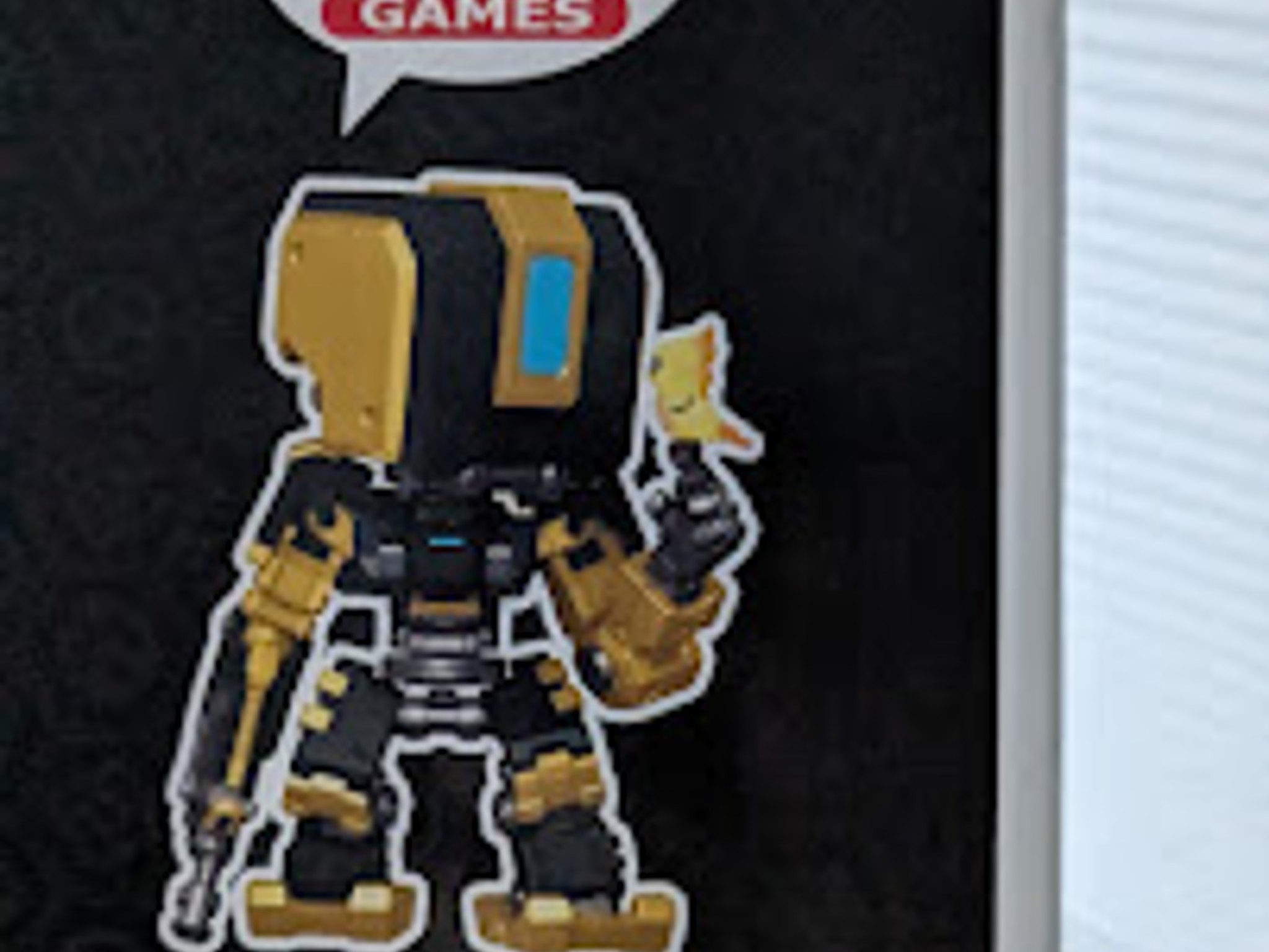 BNIB Overwatch Golden Bastion 30th Anniversary Funko Pop